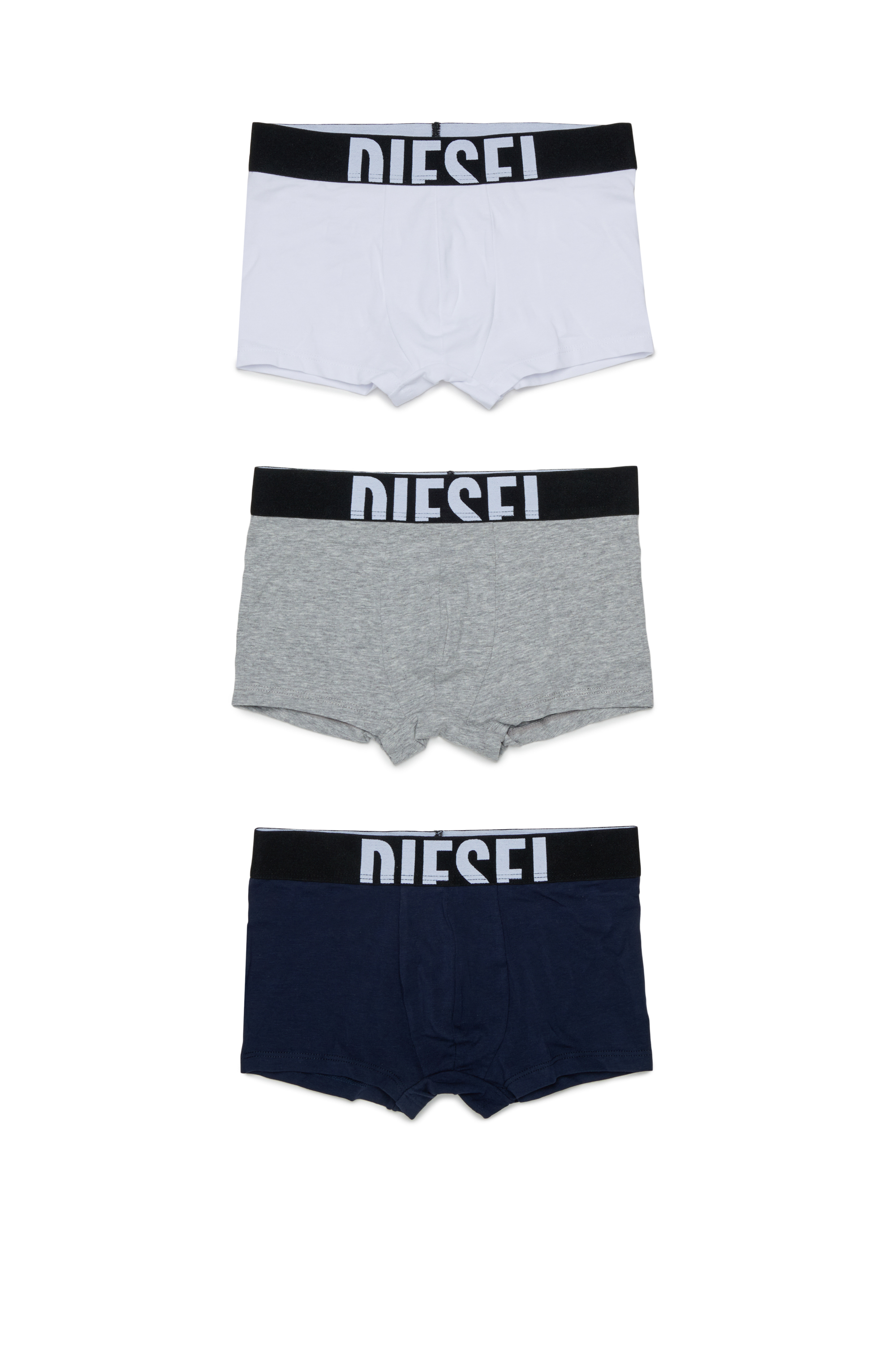 Diesel - UM-UMILLOTRIPACK-DD, Male's ボクサーパンツ in グレー/ブラック - 1