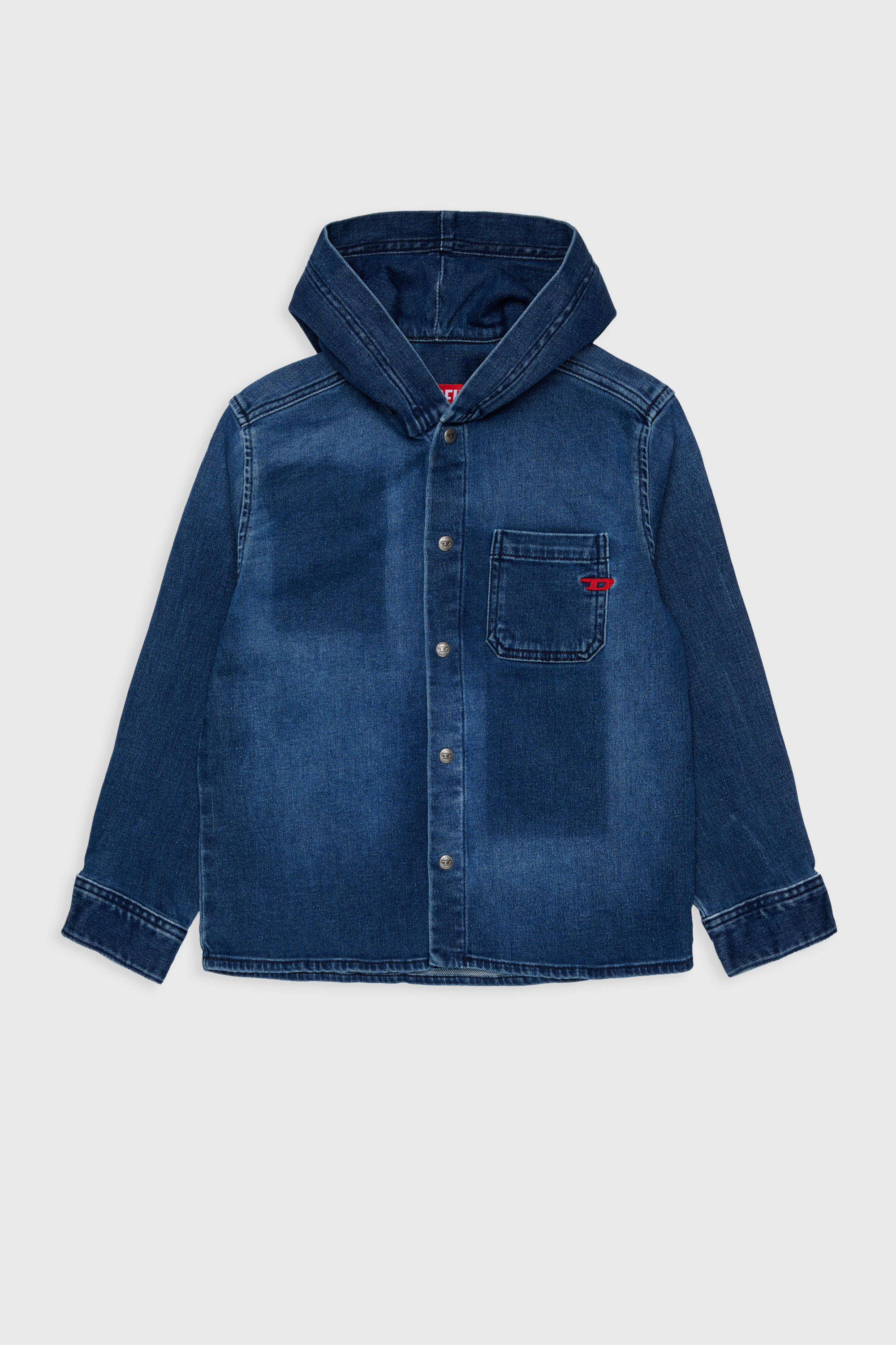 Diesel - CAMPS-OVER JJJ, Male's シャツ in ダークブルー - 1