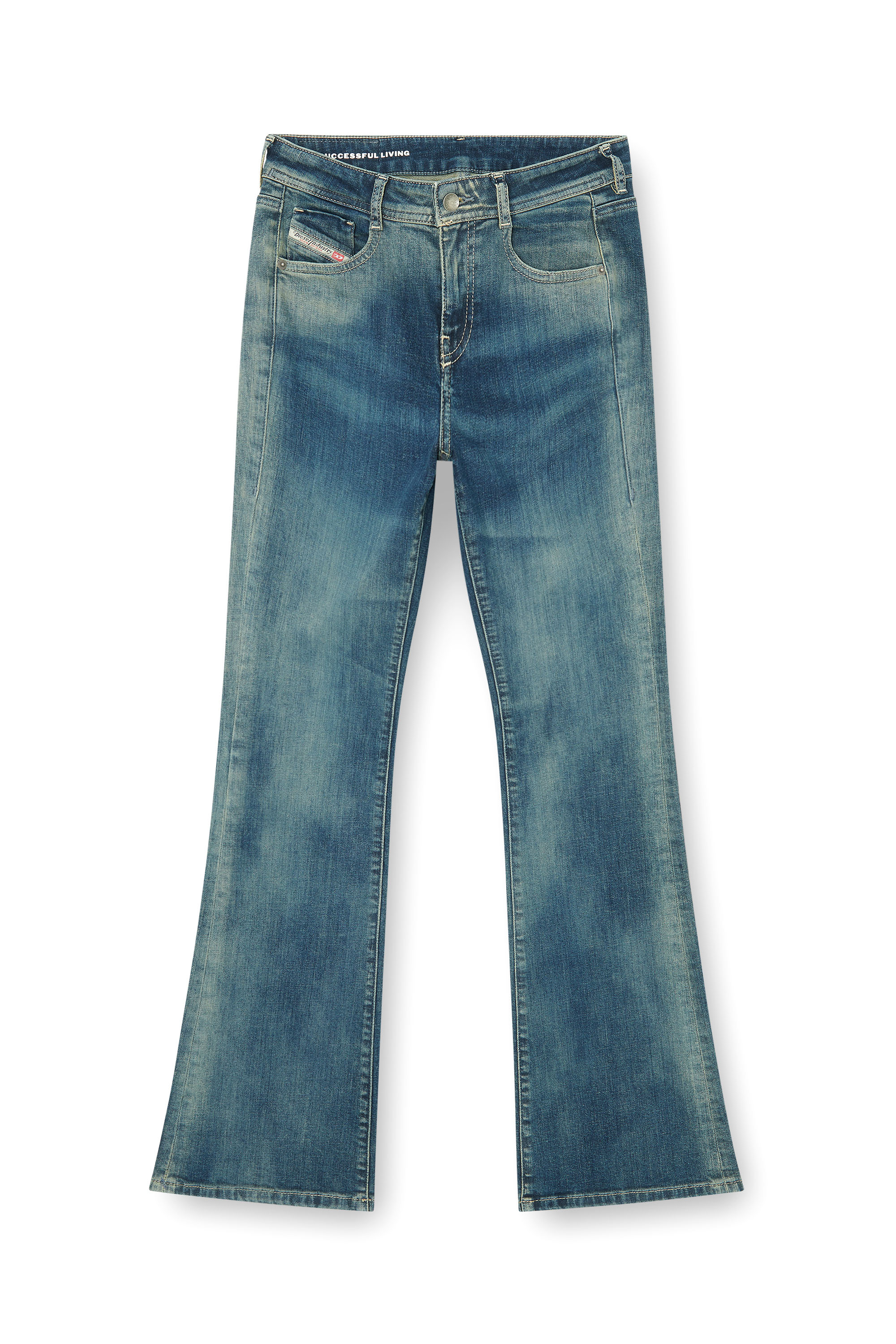 Diesel - Female's Bootcut Jeans 1969 D-Ebbey 09P41, ミディアムブルー - 6