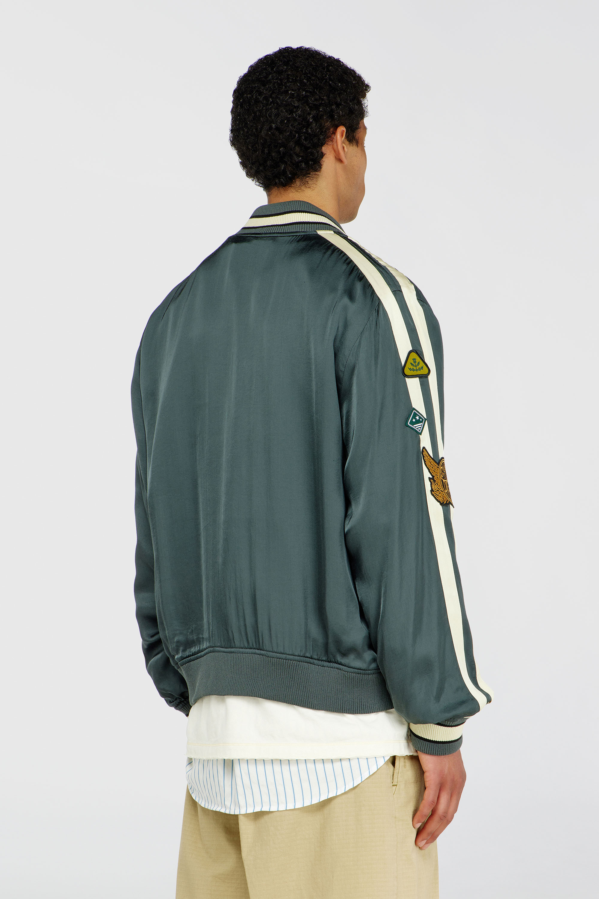 Diesel - J-ANNU, Male's ジャケット in ダークグリーン - 5