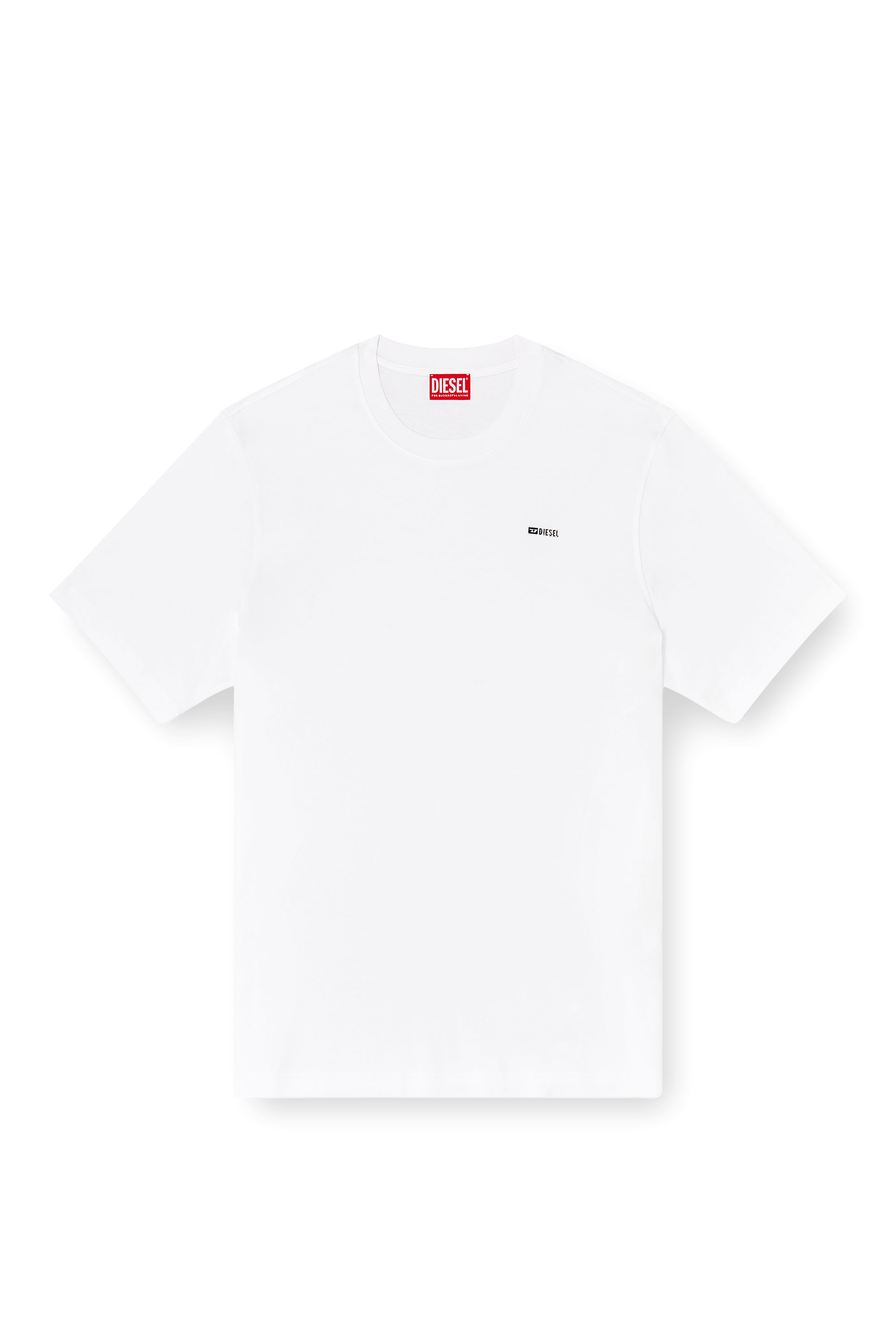 Diesel - T-ADJUST-MET, Male's Tシャツ in ホワイト - 3