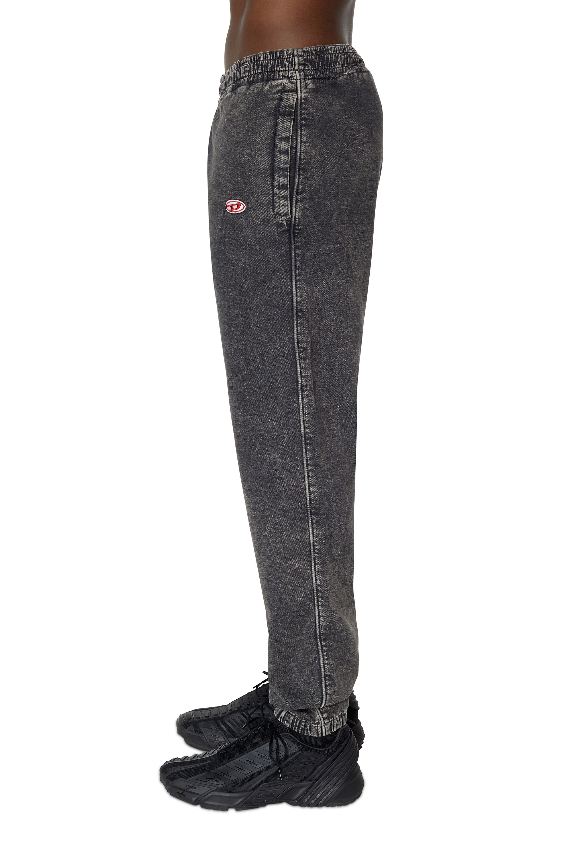 Diesel - Tapered D-Lab Track Denim 069ZF, ブラック/ダークグレー - Image 4