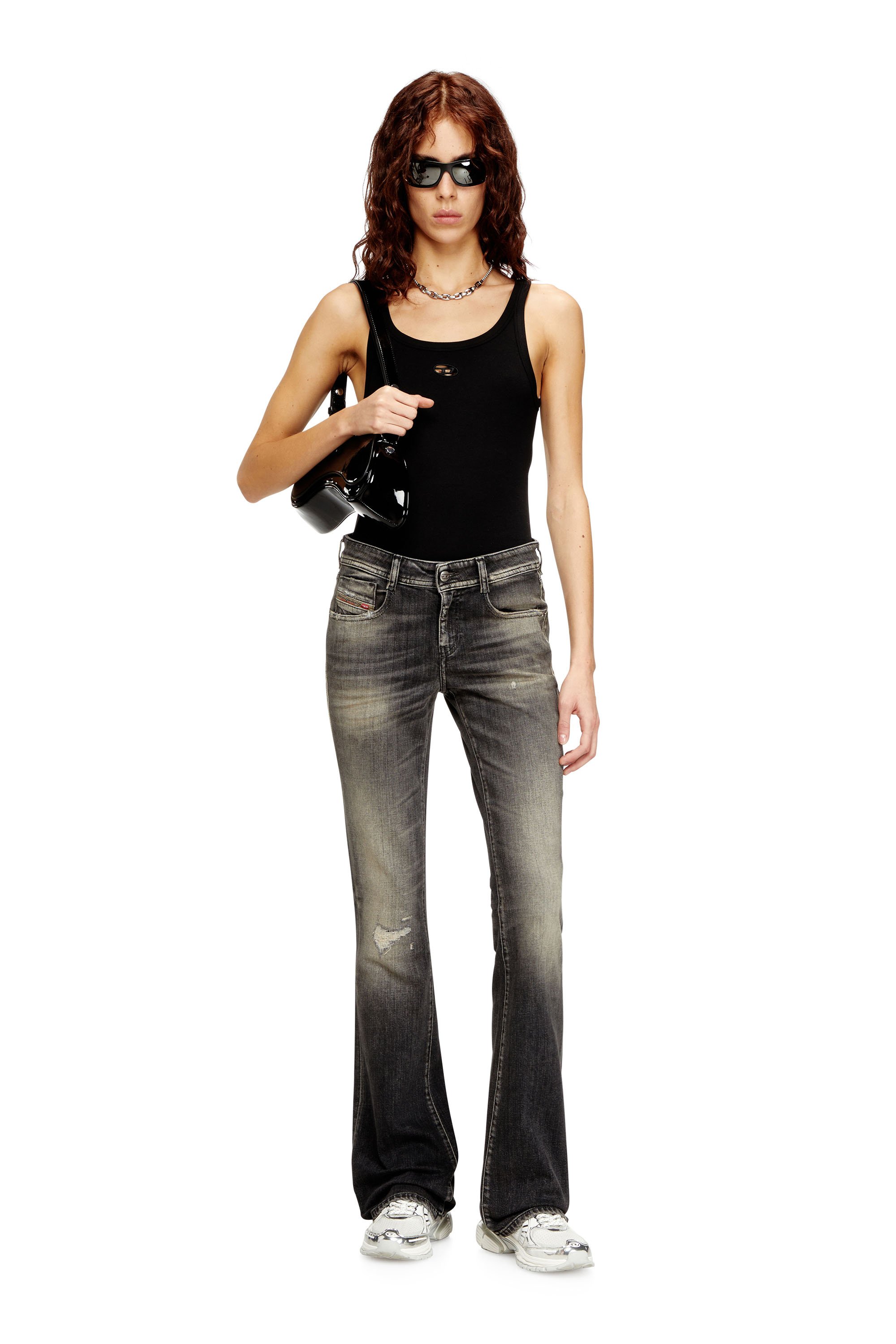 Diesel - Female's Bootcut Jeans 1969 D-Ebbey 09N16, グレー - 2