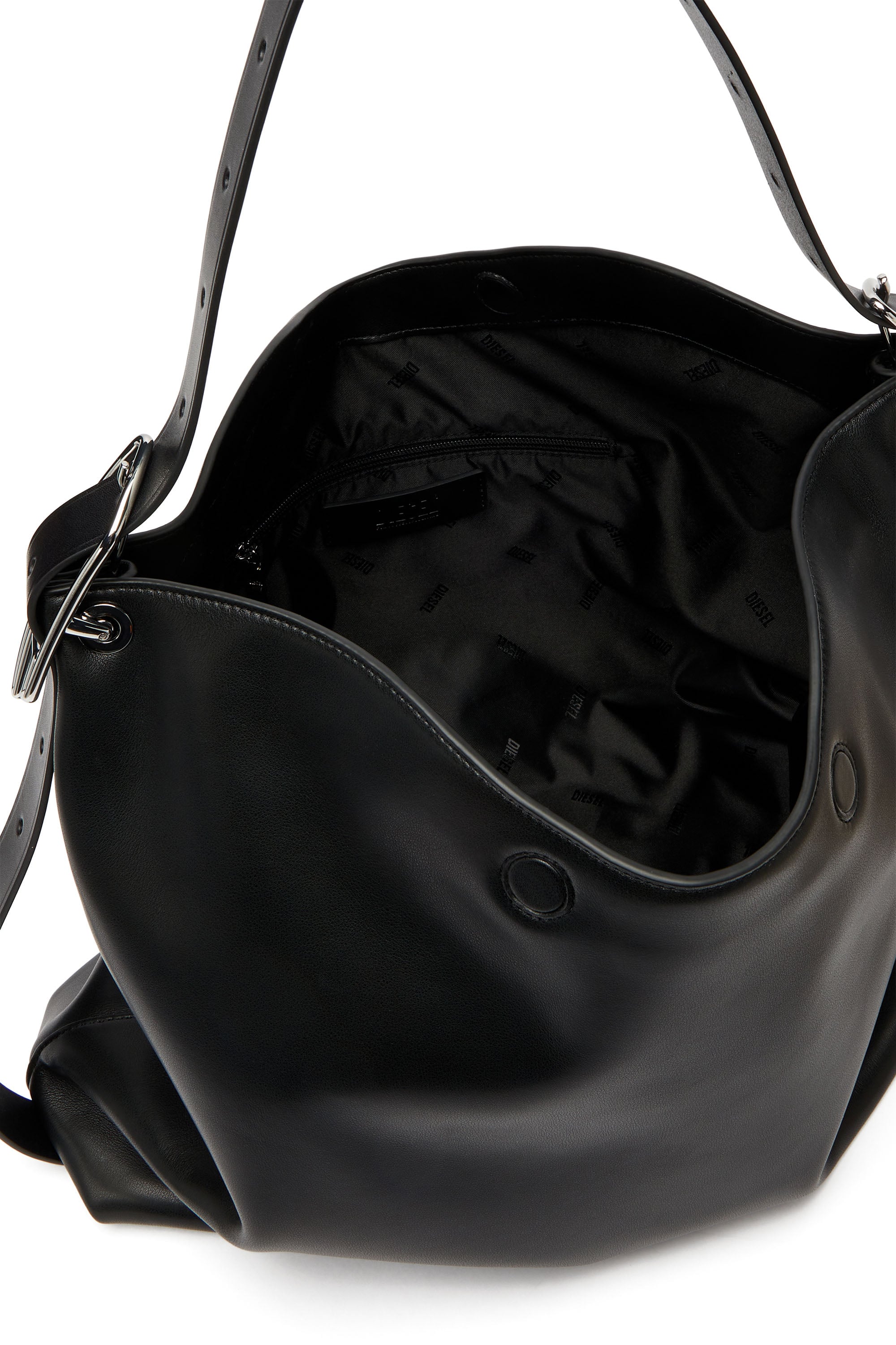 Diesel - D-LINE HOBO, Female's ホーボーバッグ in ブラック - 4