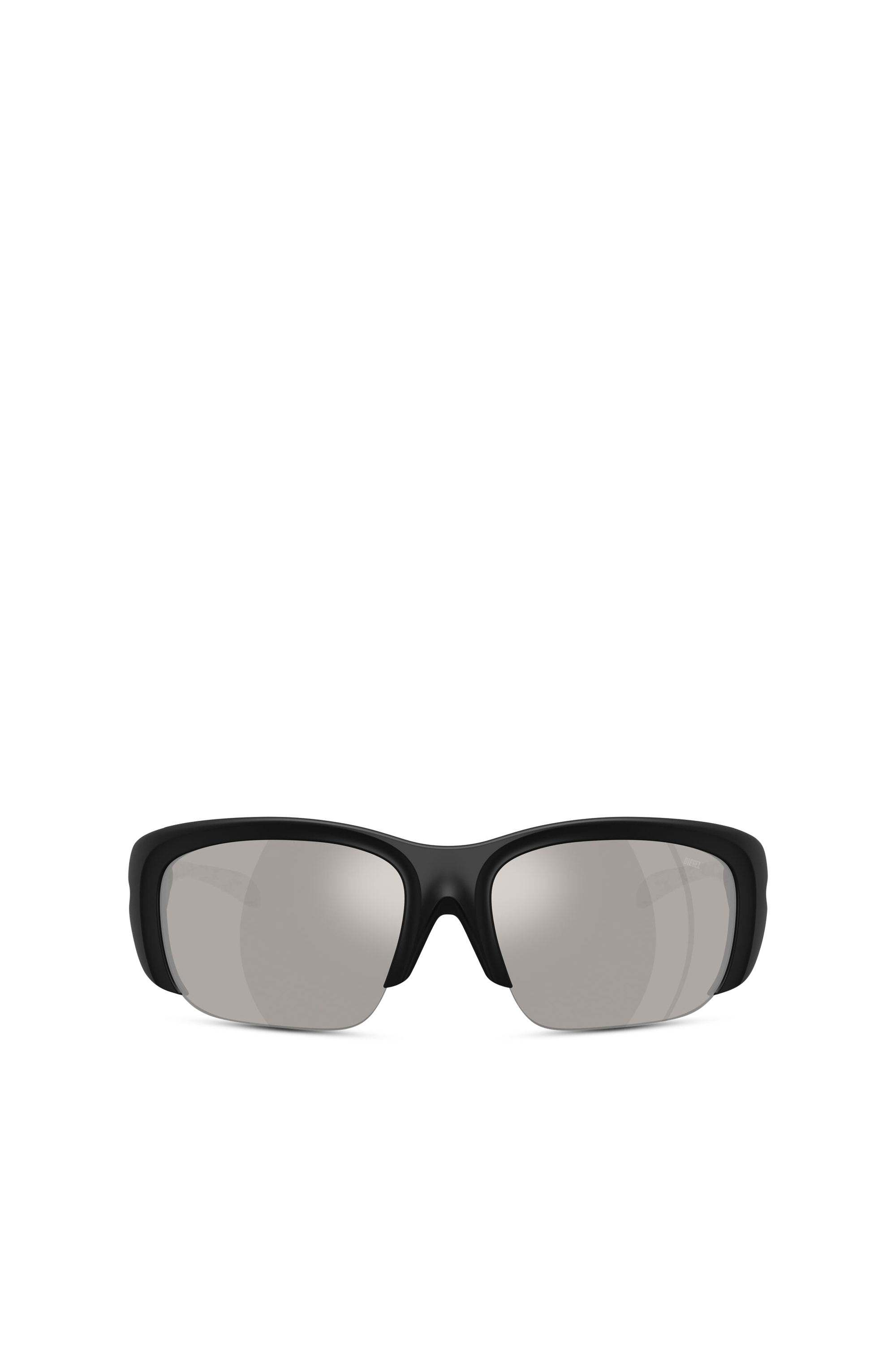 Diesel - 0DL3016U, Unisex's Wrap-around shape sunglasses in ブラック/グレー - 2