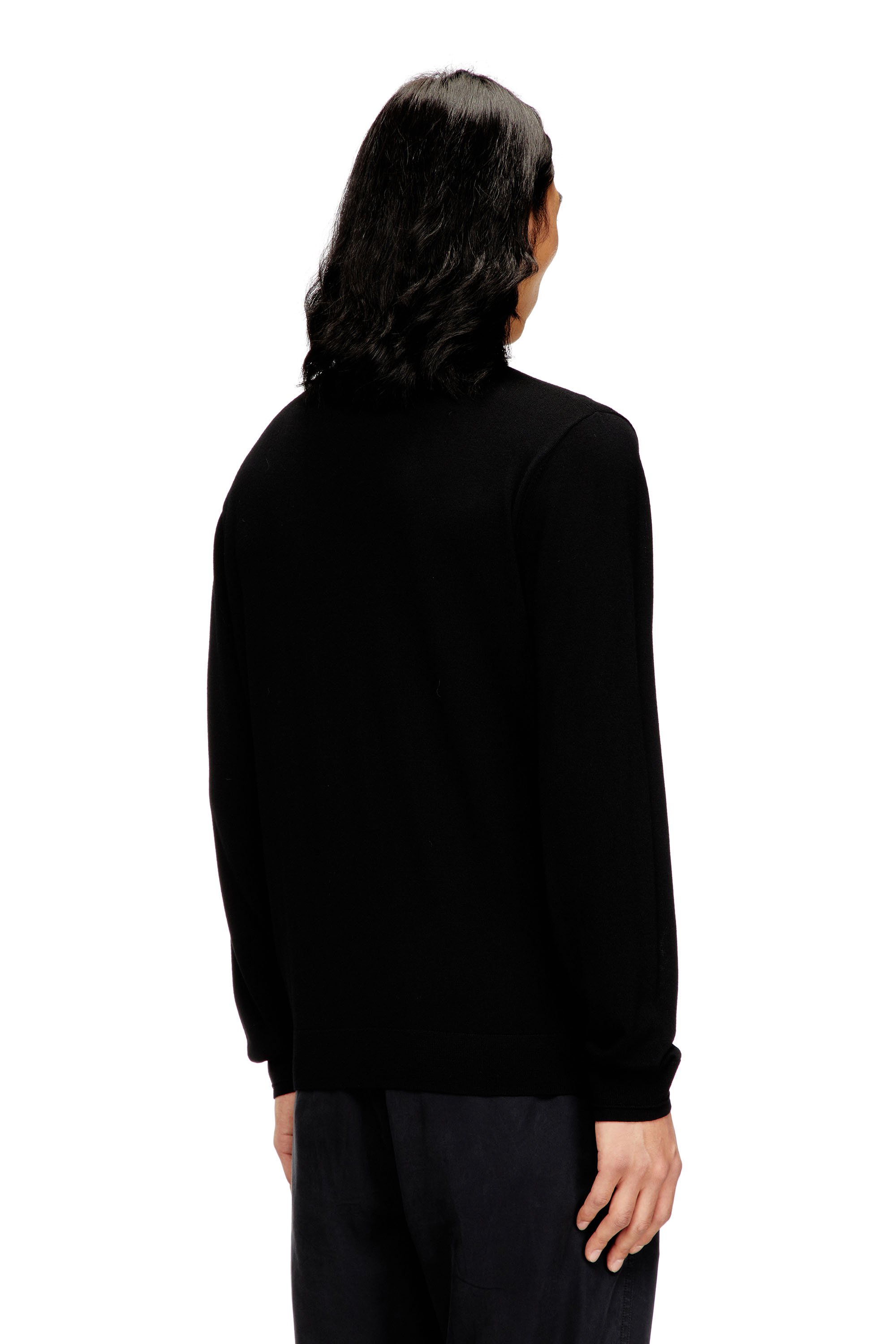 Diesel - K-VALIAM, Male's プルオーバーニット in ブラック - 4