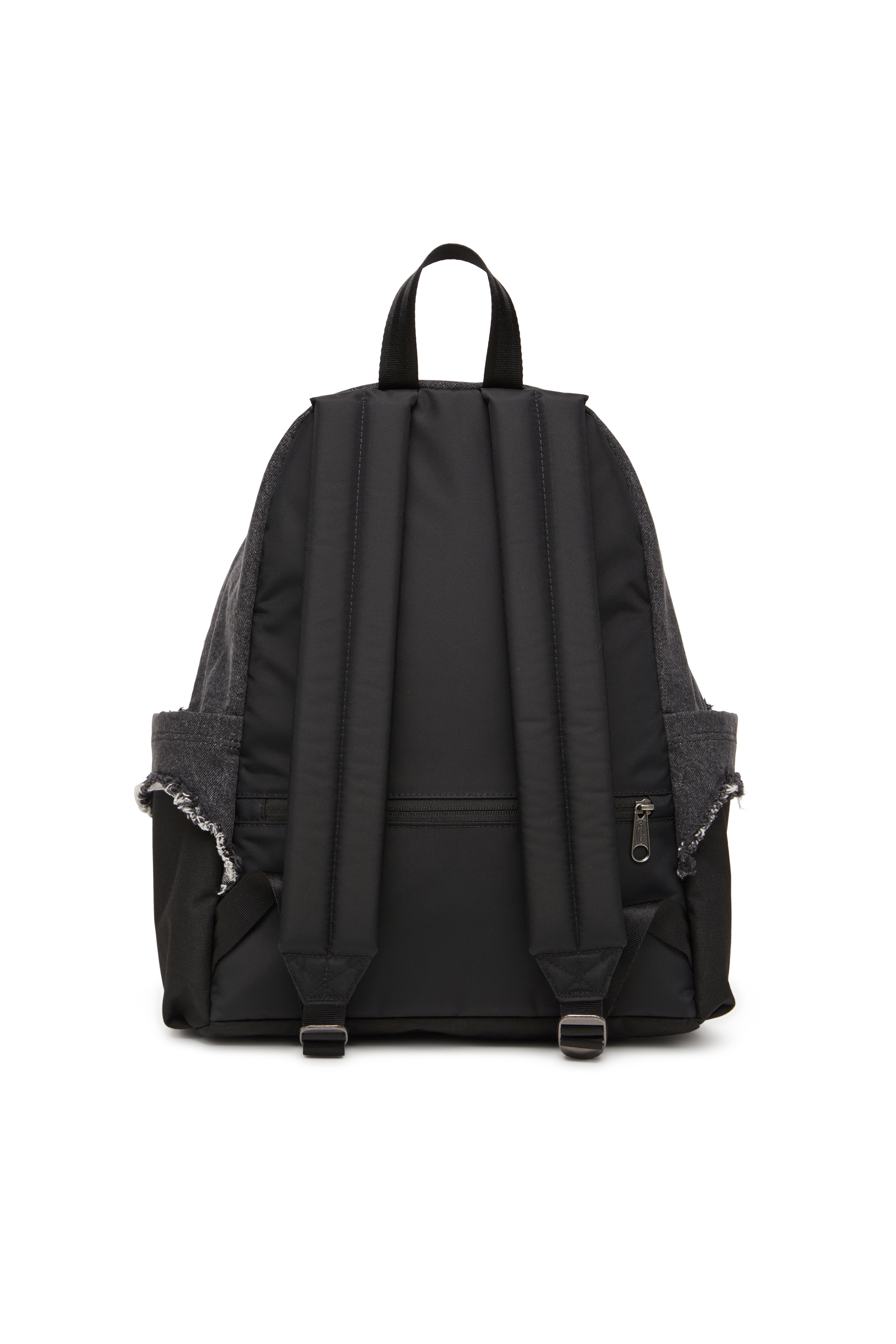 Diesel - DIESEL DAY PAK'R, Unisex's Backpack in destroyed denim and CORDURA® in ブラック - 3