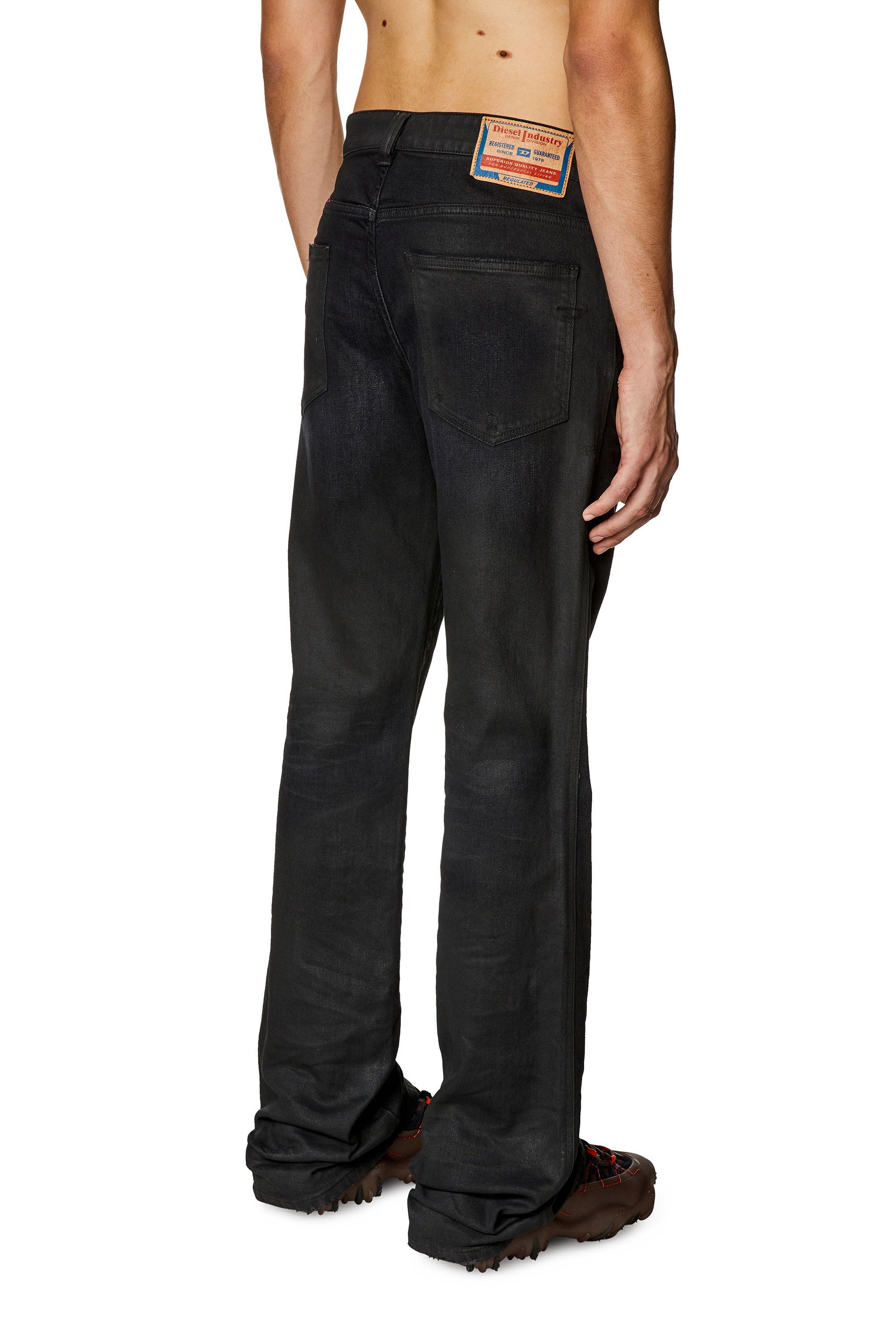 Diesel - Male's Bootcut Jeans 1998 D-Buck 09I19, ブラック/ダークグレー - 4
