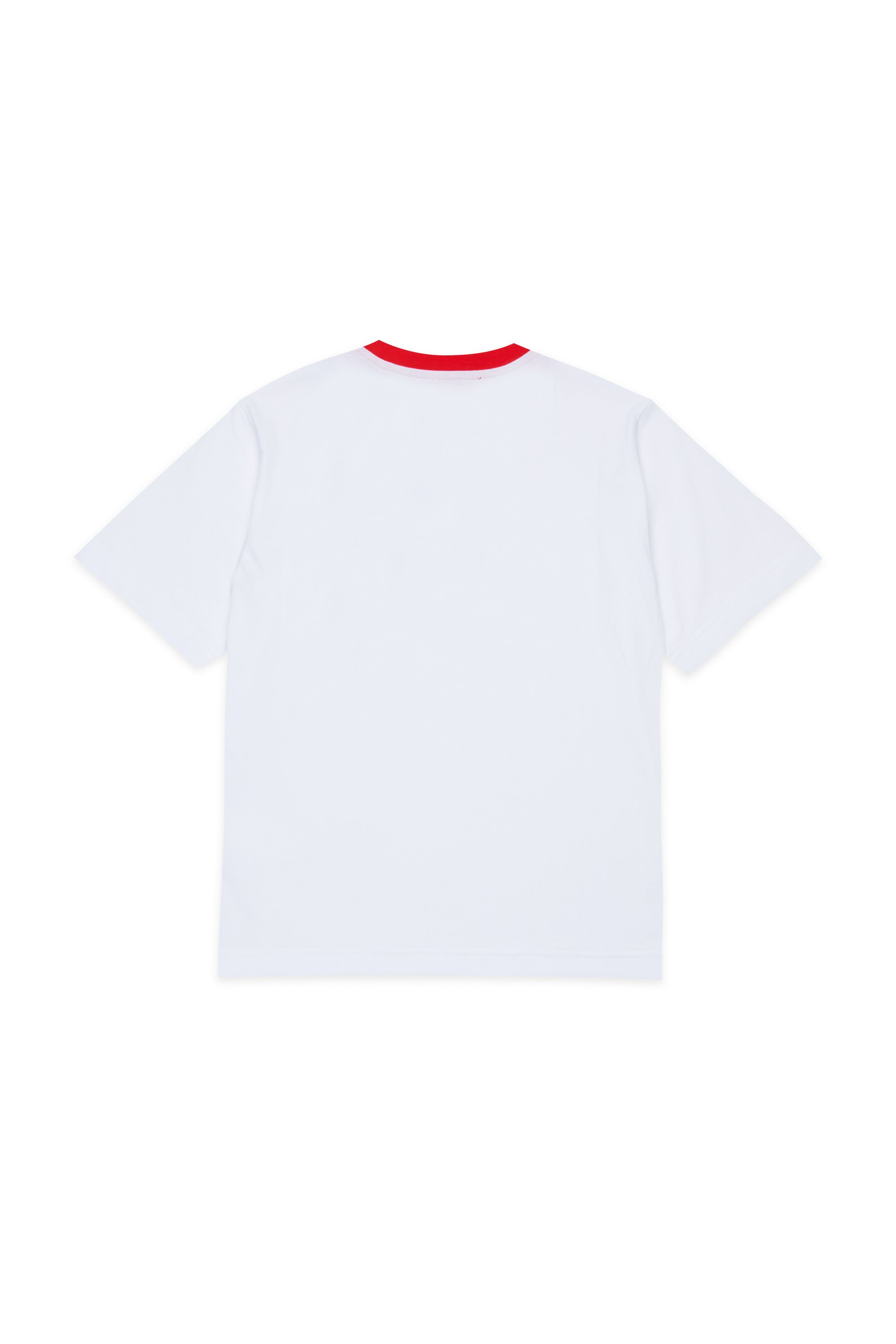 Diesel - MTSPACY OVER, Male's Ring T-shirt with astronaut graphic in ホワイト - 2