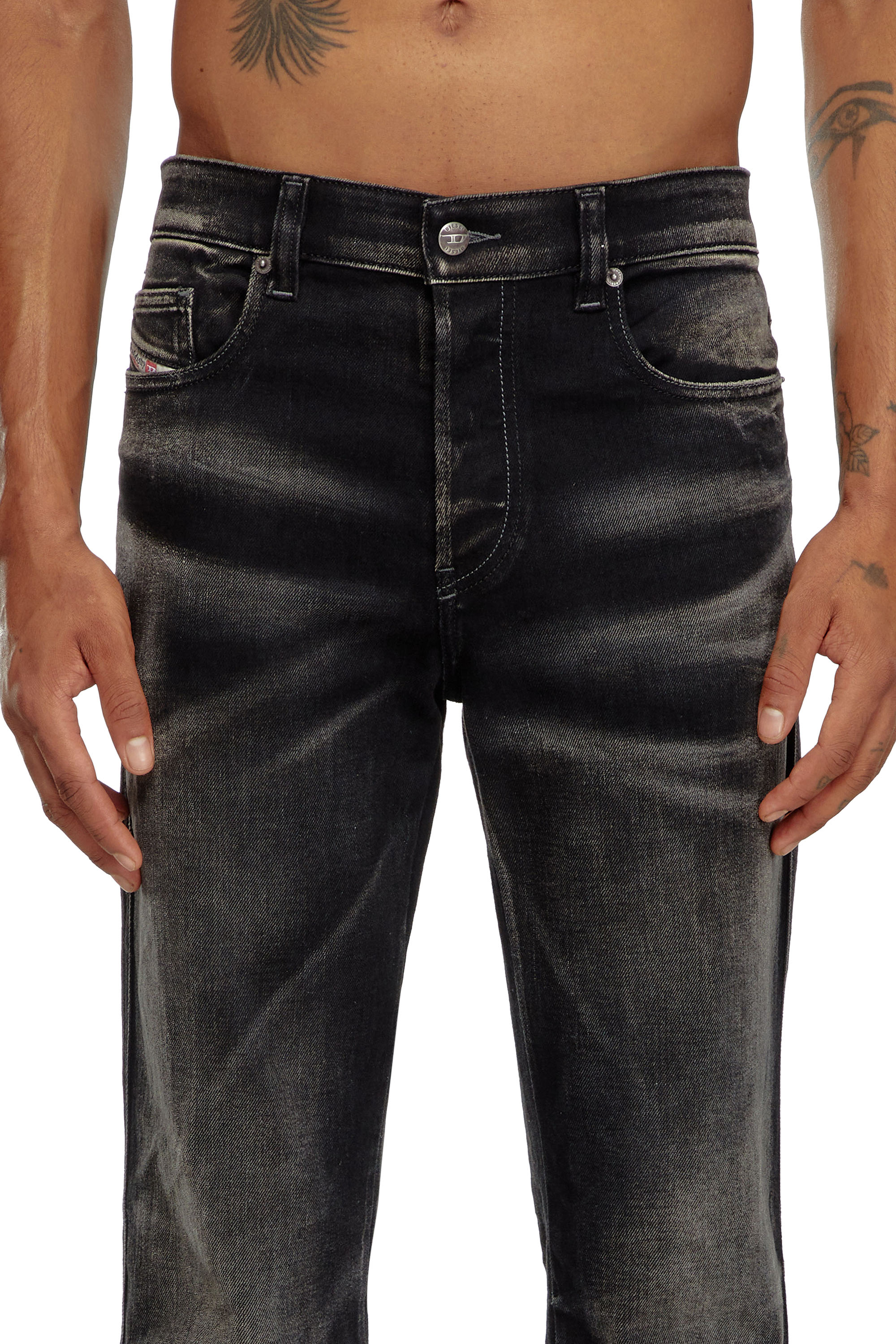 Diesel - Male's Bootcut Jeans 1998 D-Buck 09J53, ブラック/ダークグレー - 4