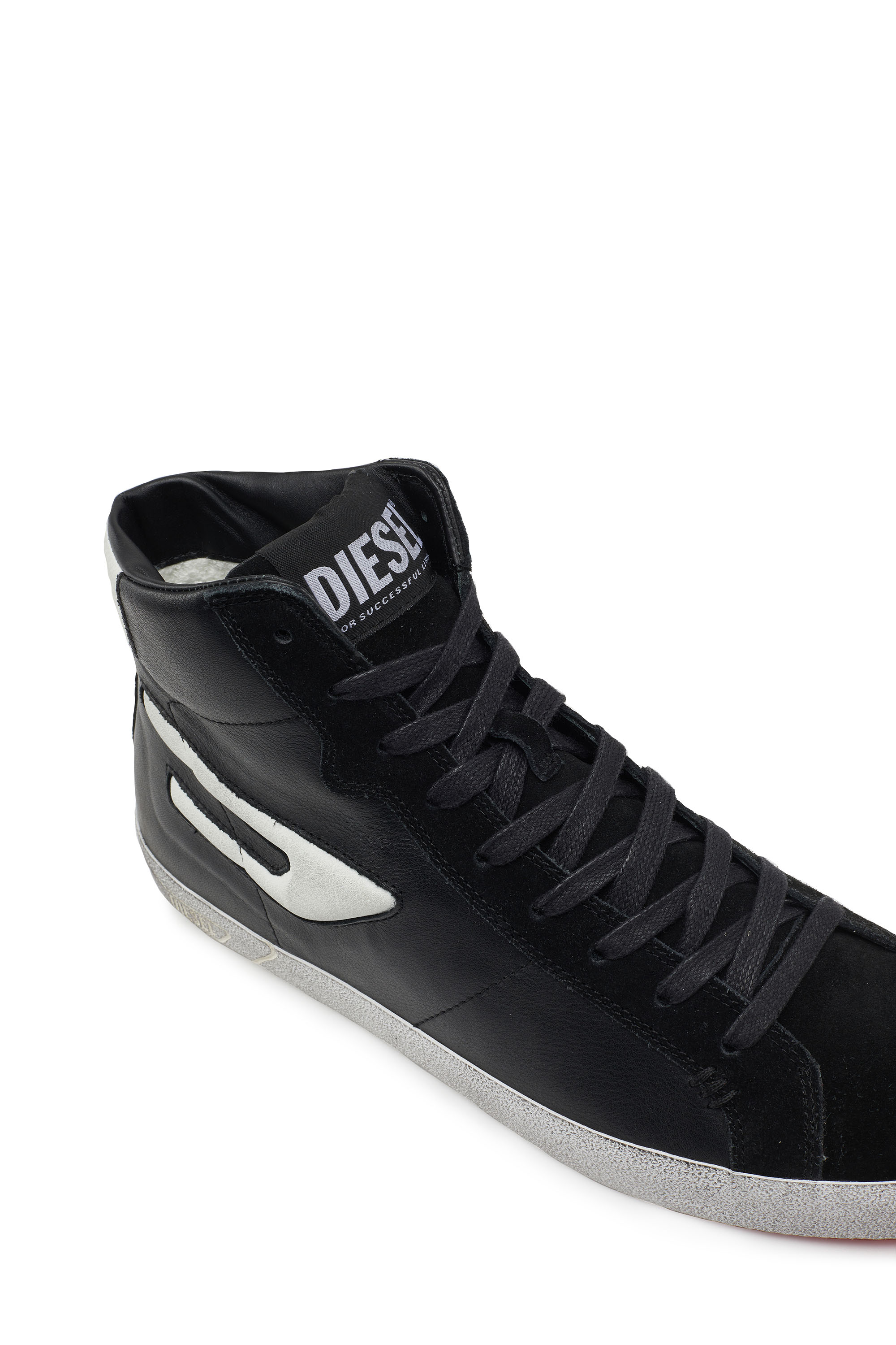 ★☆★DIESEL ディーゼル サイドジップレザースニーカー★☆★ S-LEROJI MID MEN: ハイトップスニーカー｜ディーゼル（DIESEL）公式