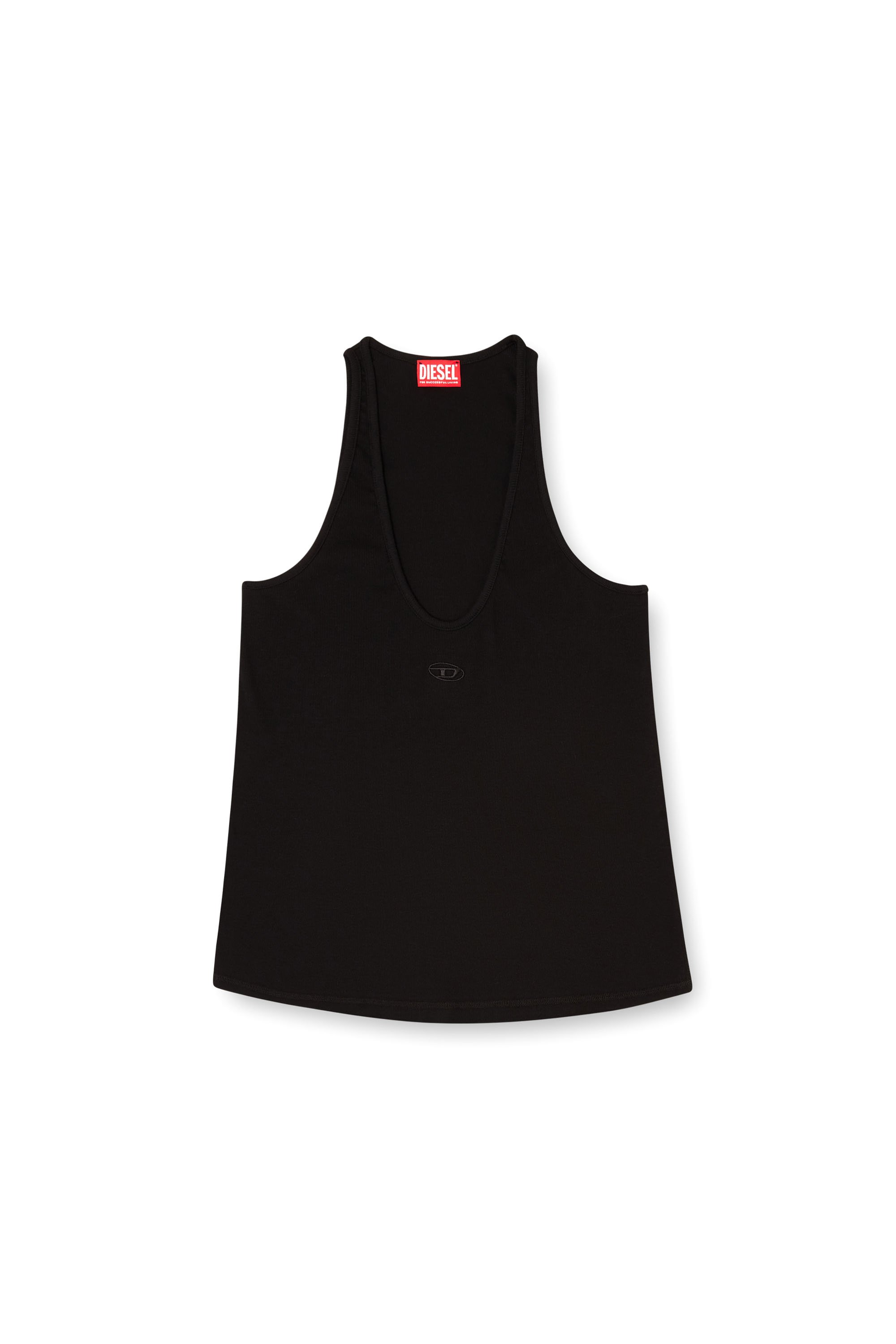 Diesel - T-IPSYA-LKDS, Female's タンクトップ in ブラック - 4