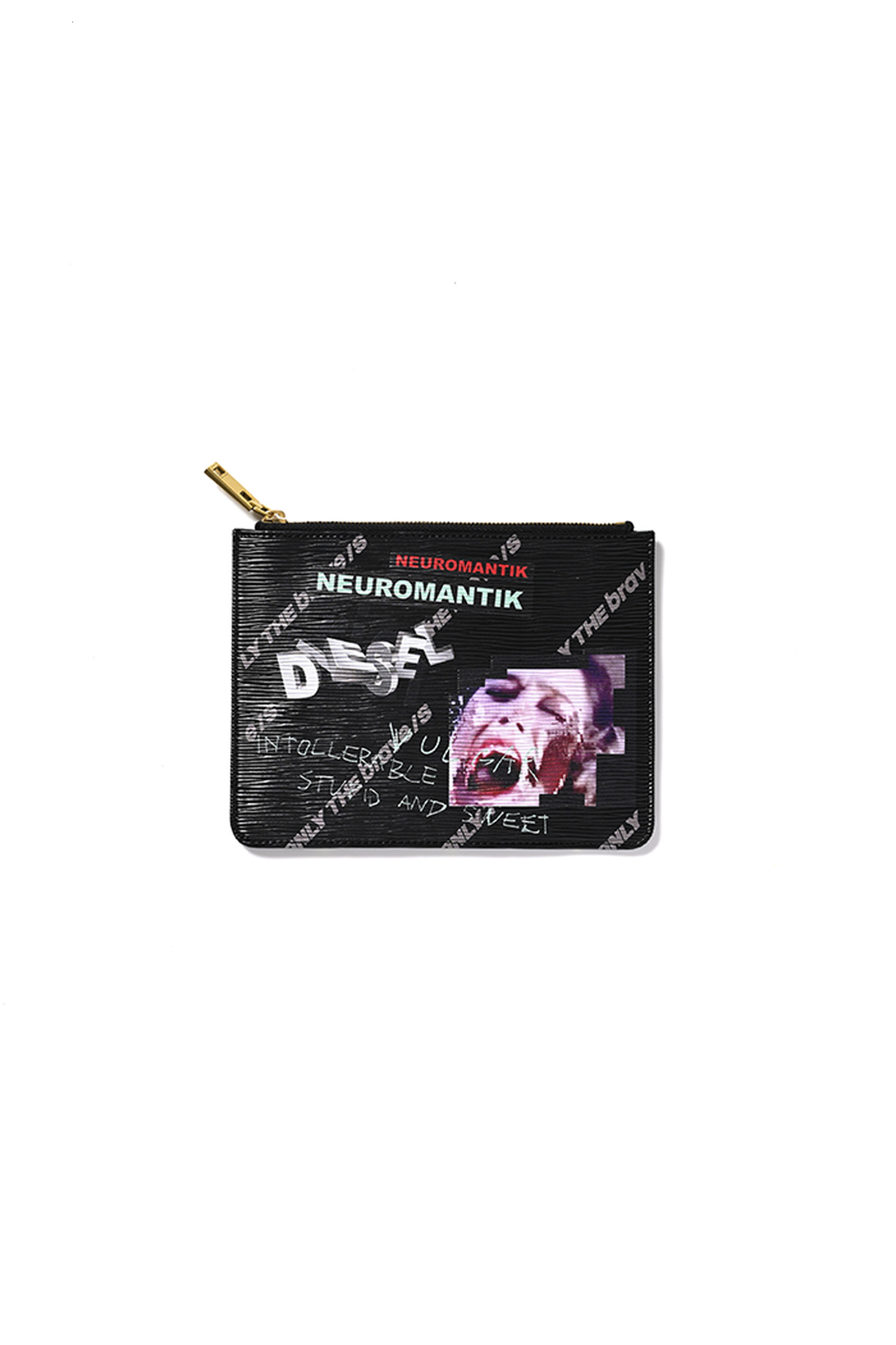 Diesel - MINI CLUTCH BAG, グリーン/ブラック - Image 2