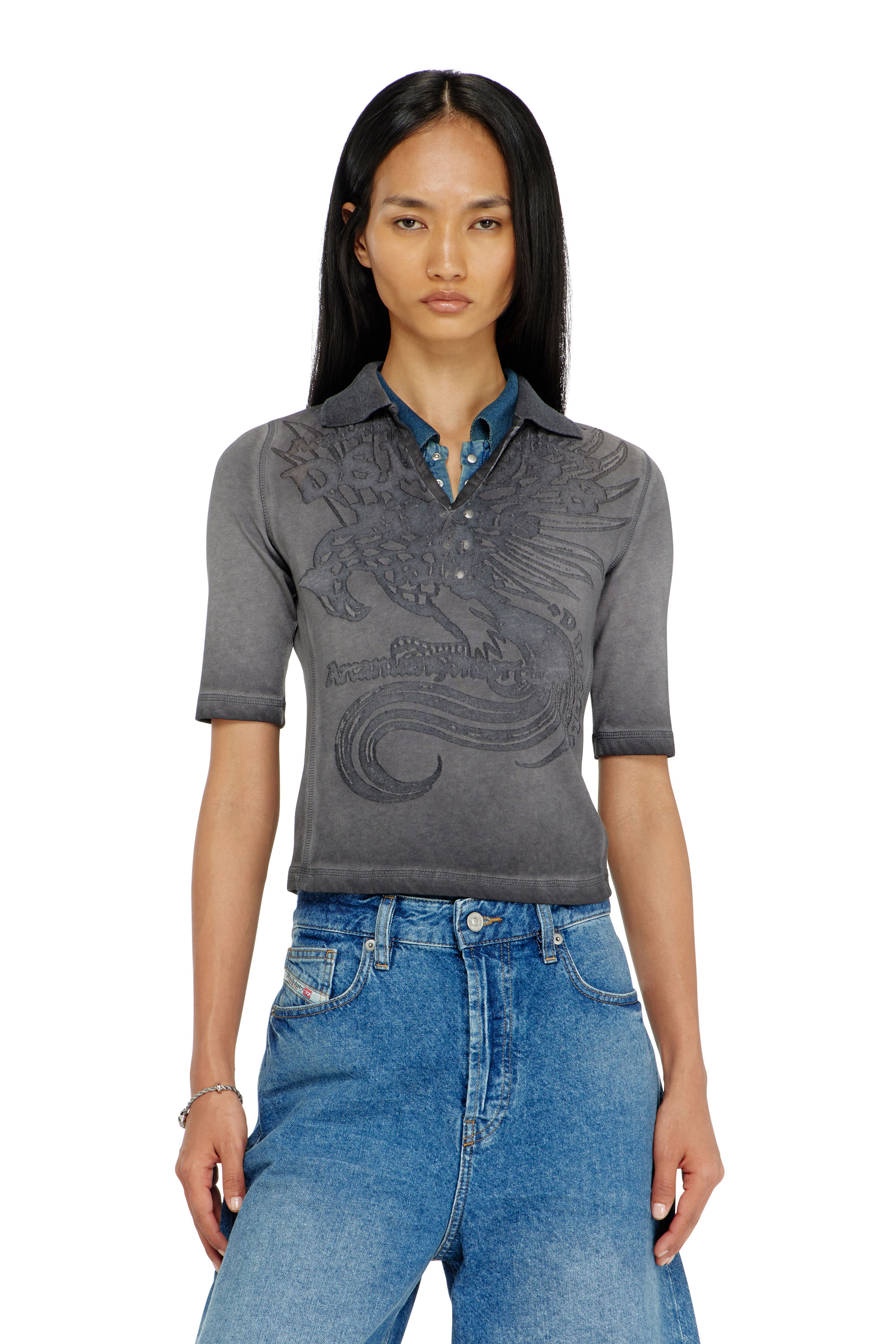 Diesel - T-BEA, Female's ポロシャツ in null - 1
