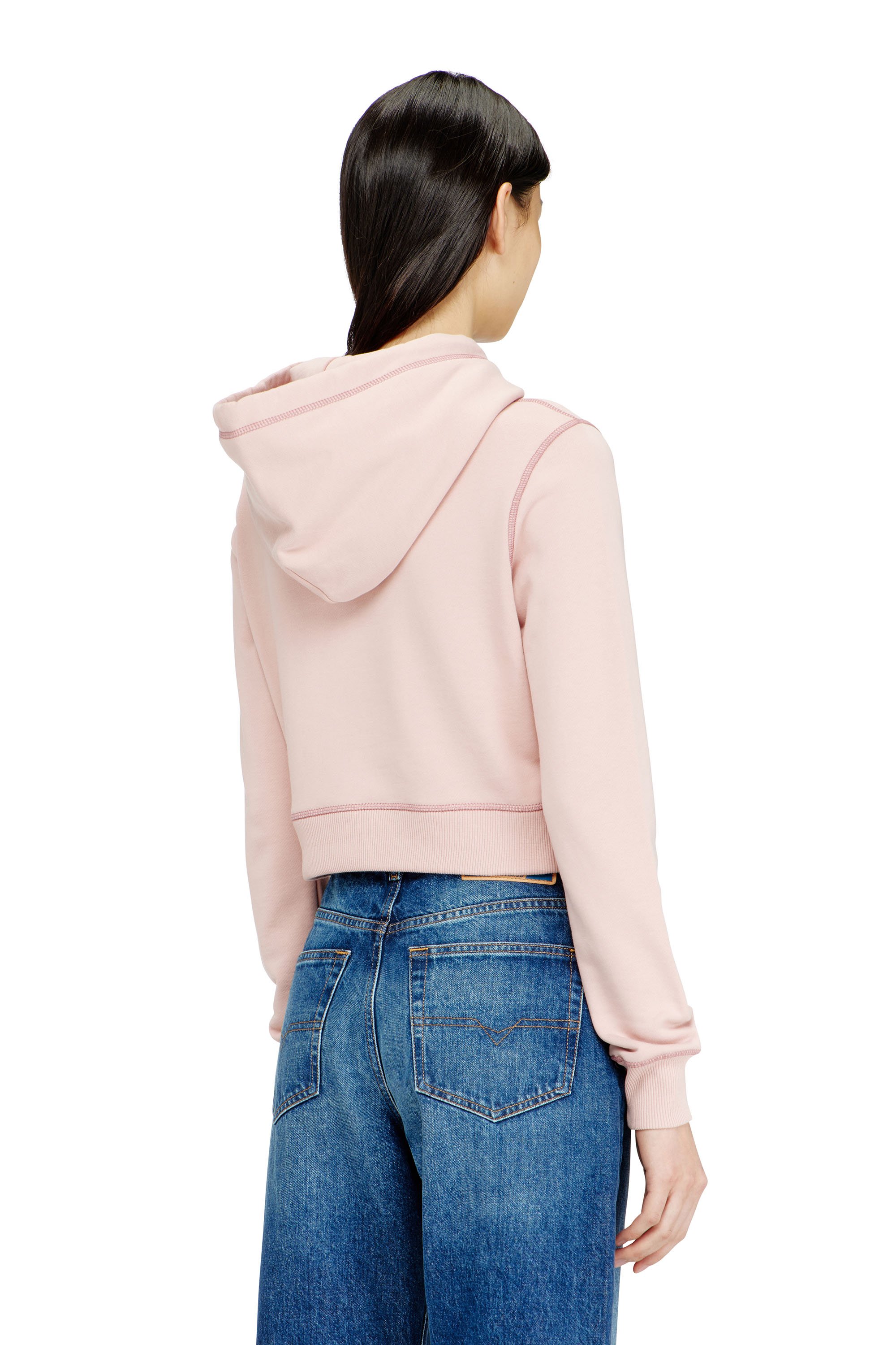 Diesel - F-SLIMMY-HOOD-S5, Female's プルオーバーパーカー in null - 4