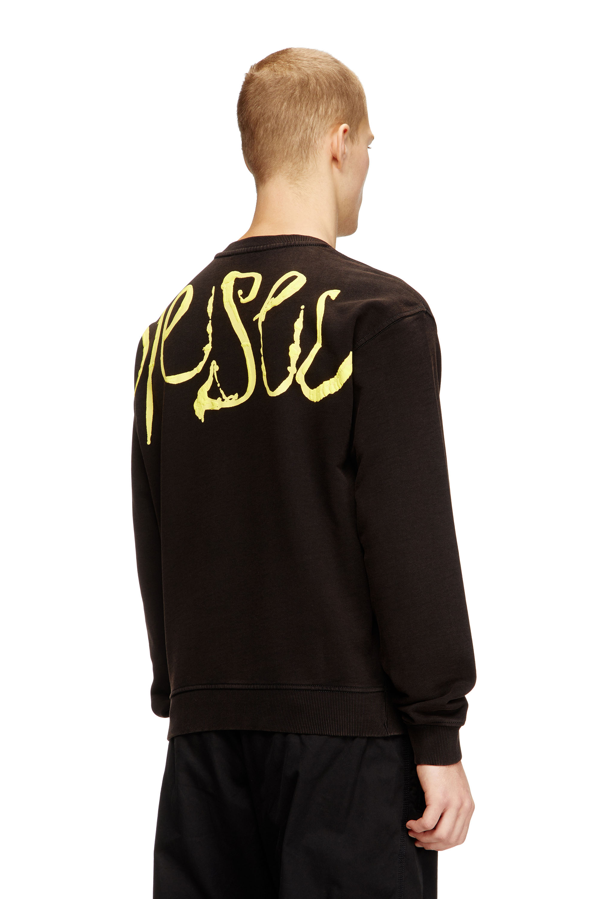 Diesel - S-NORM-V1, Male's プルオーバースウェット in null - 3