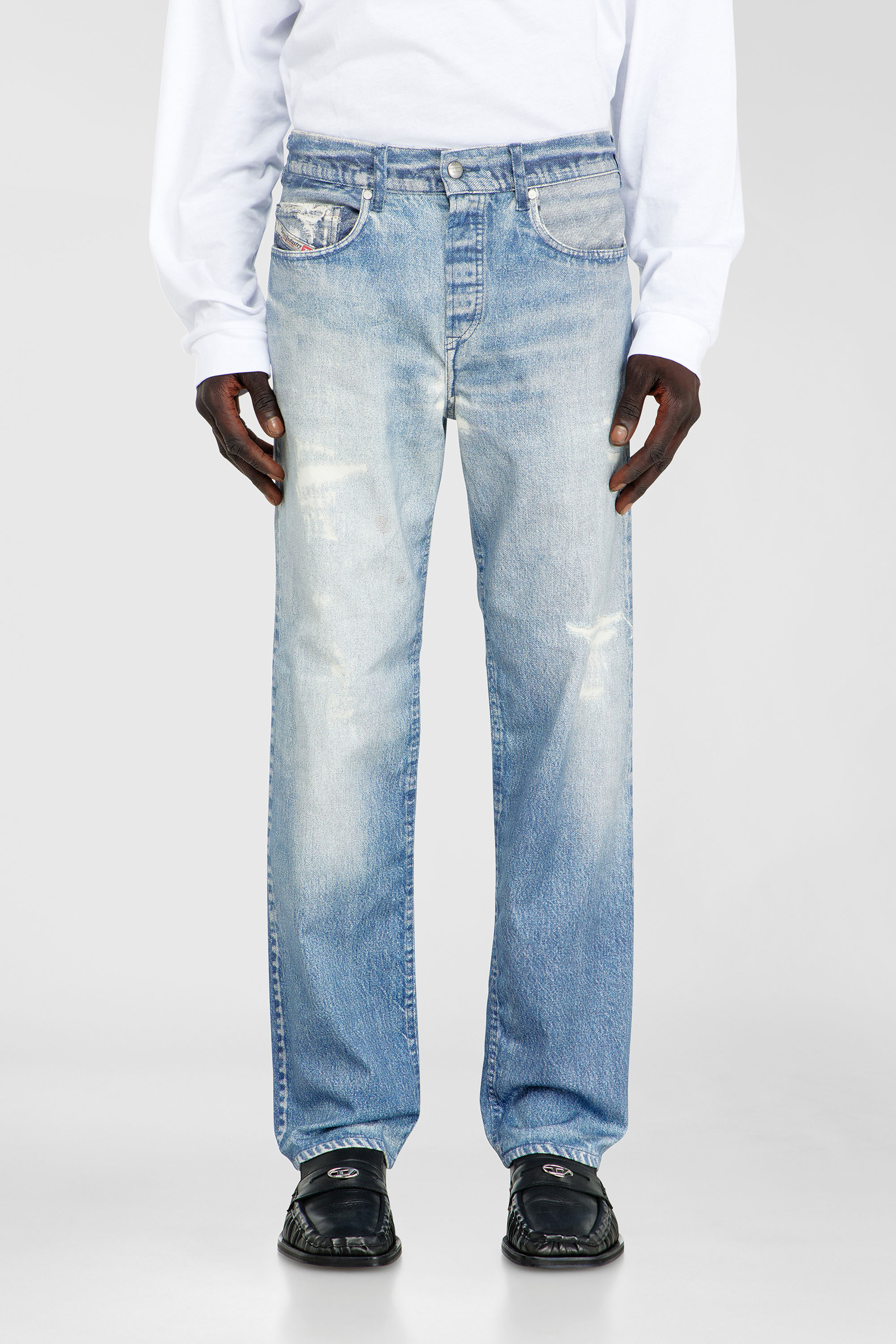 Diesel - Male's Regular 2090 D-Veekley Joggjeans&reg; 068RX, ライトブルー - 3