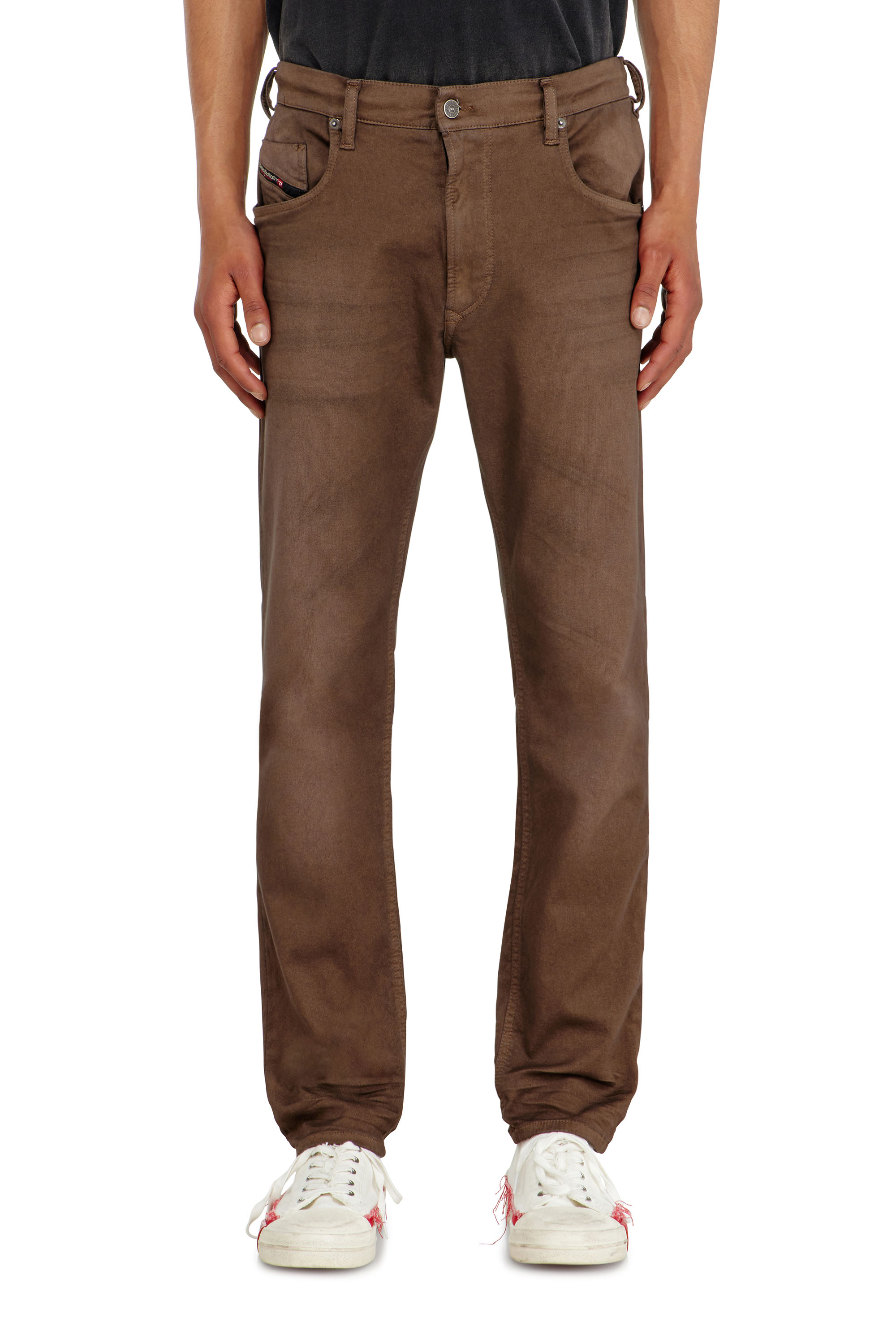 Diesel - Male's Regular 2032 D-Krooley-BW Joggjeans&reg; 0670M, ブラウン - 2