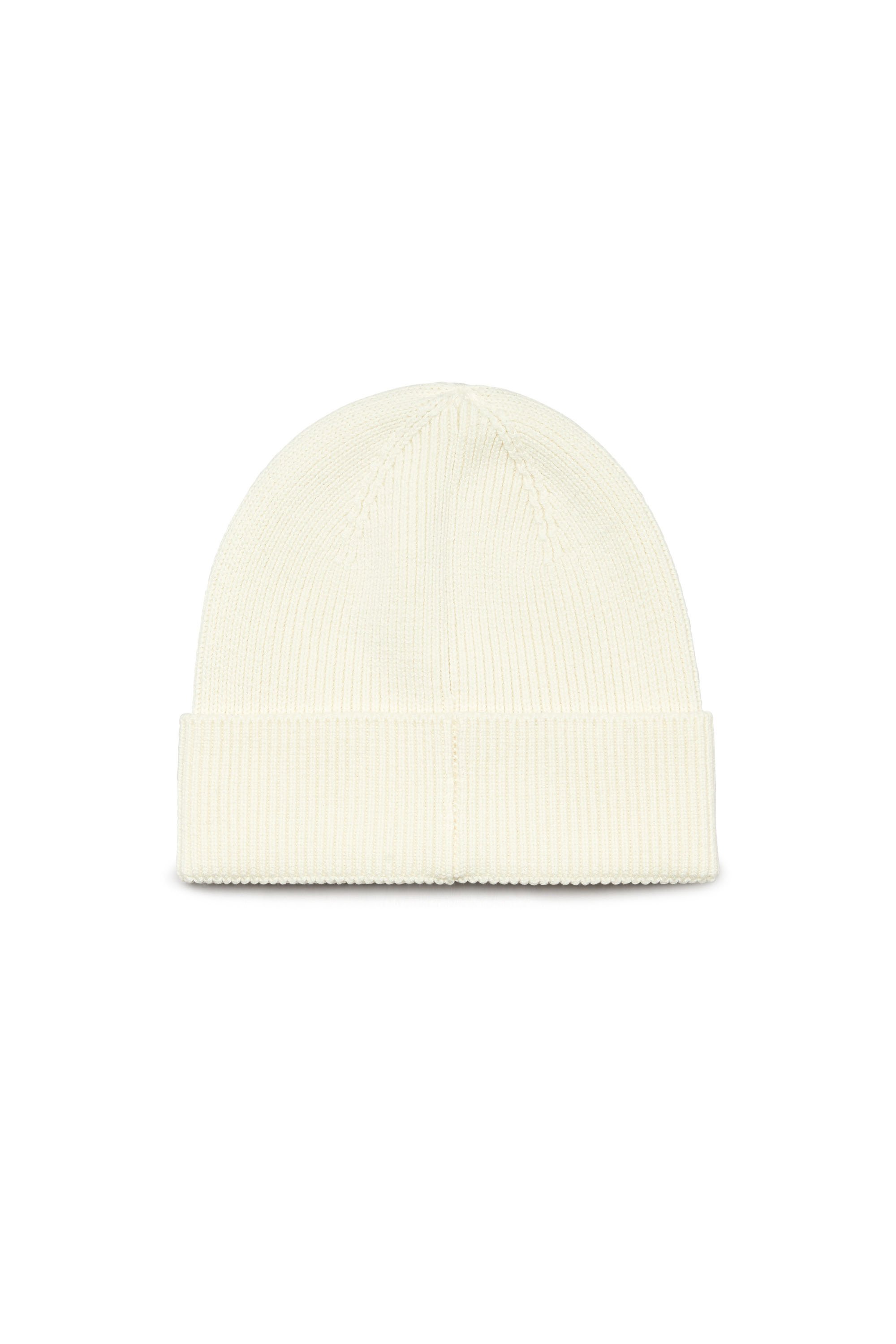 Diesel - K-CODER-FULLY B, Unisex's ニットキャップロゴ in クリーム - 2