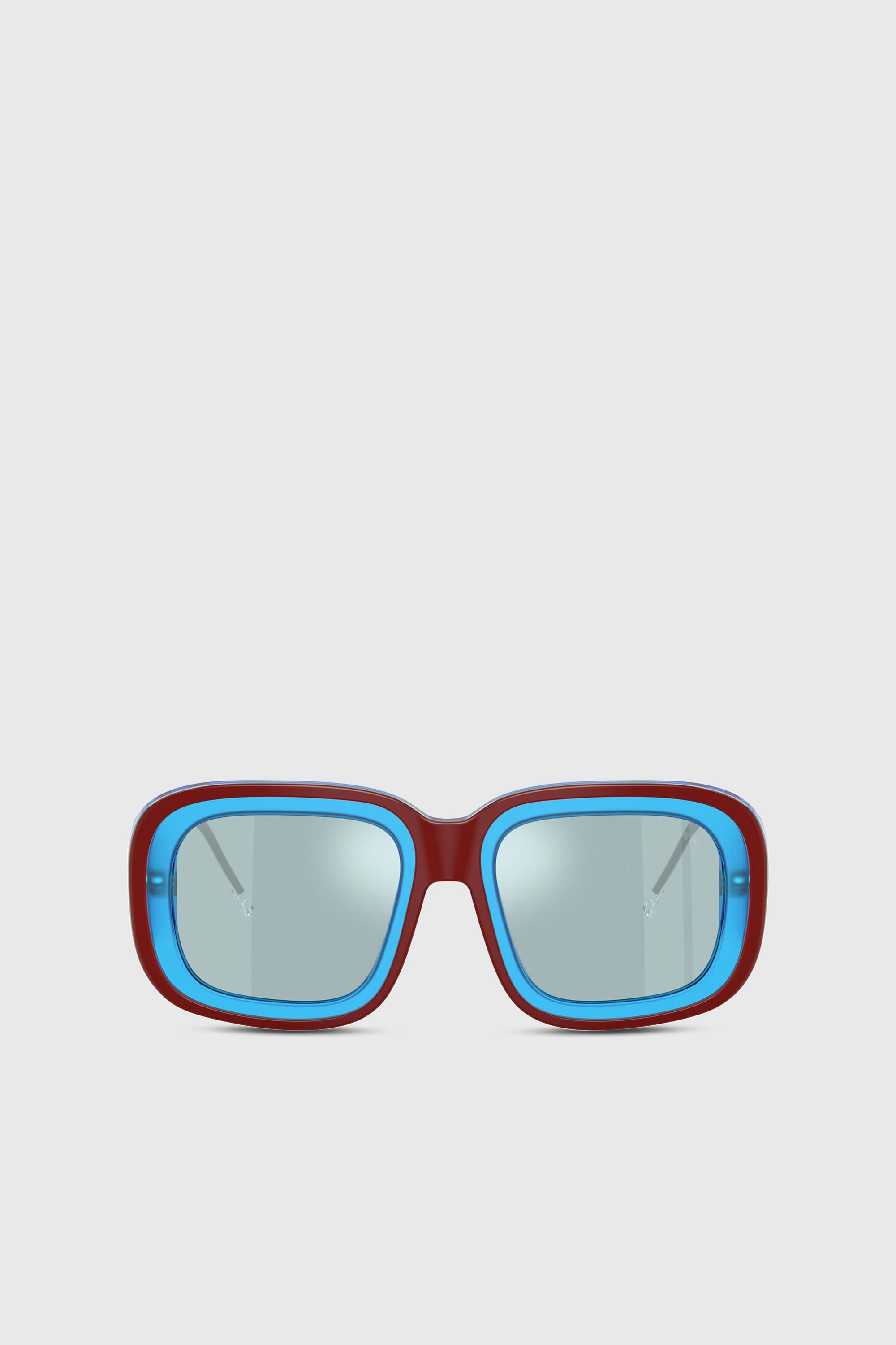Diesel - 0DL2015U, Unisex's Square sunglasses in ブラウン/ブルー - 2