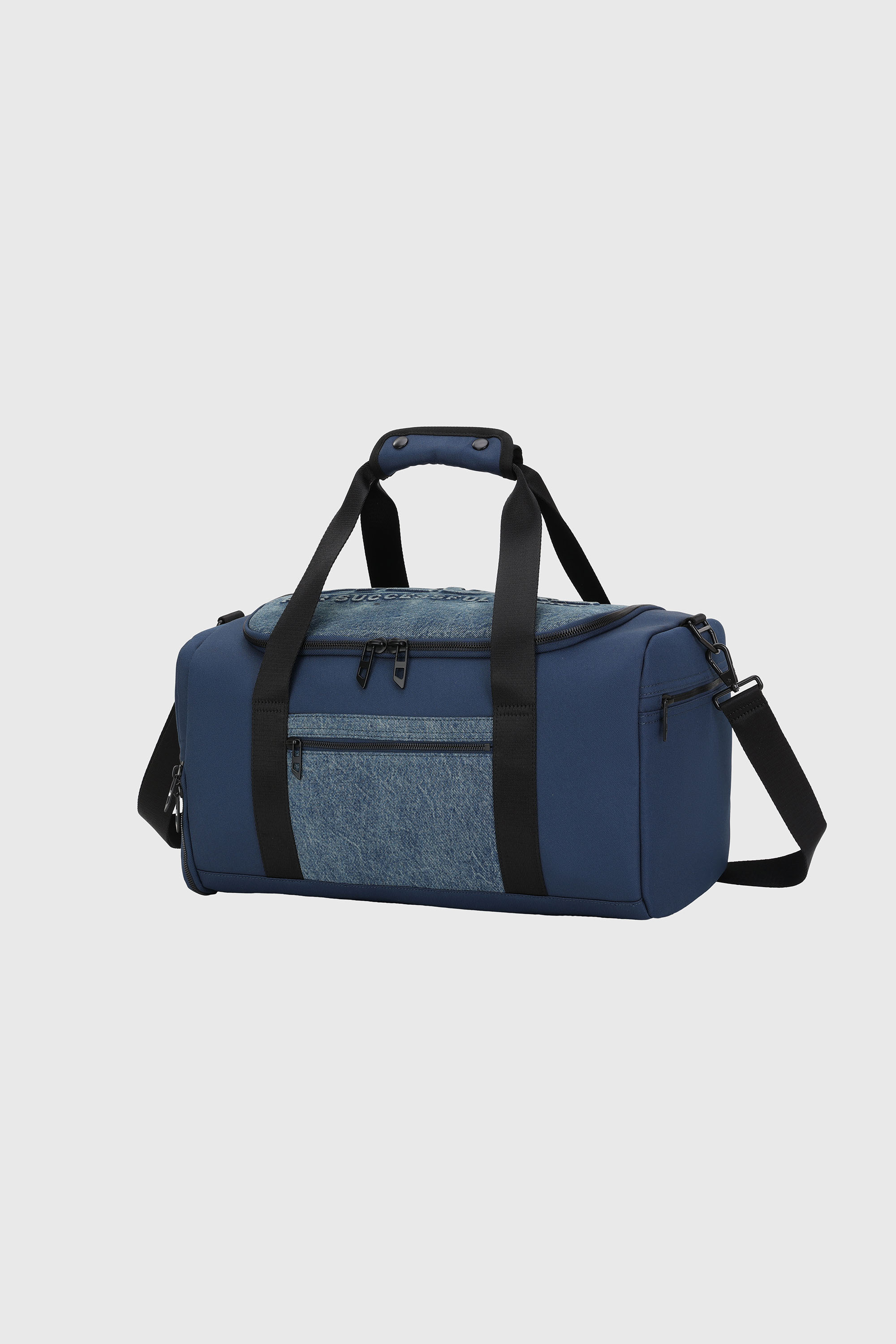 Diesel - LU0033 DUFFEL BAG - DSB019, Unisex's Denim duffel bag in ブルー - 5
