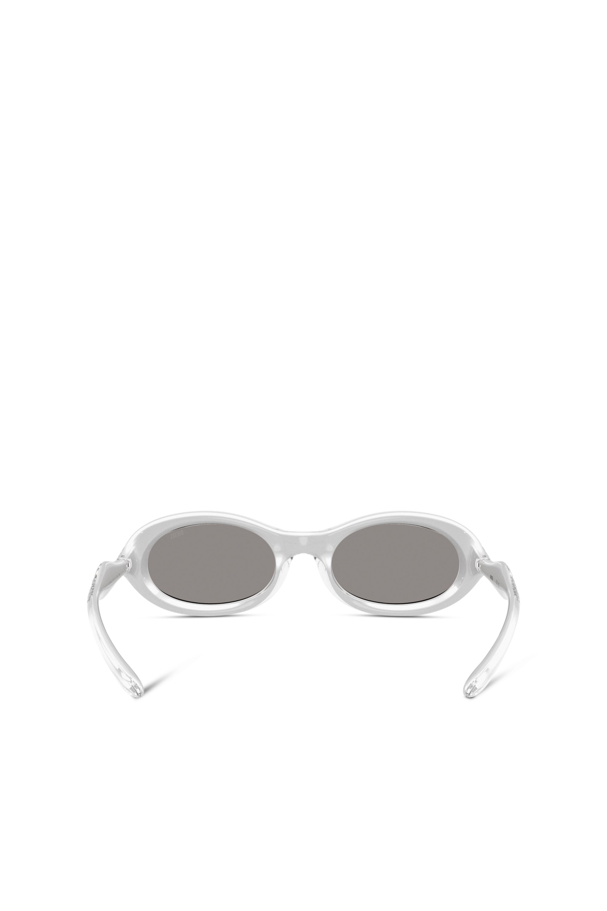 Diesel - 0DL3011U, Unisex's Oval sunglasses in グレー - 3
