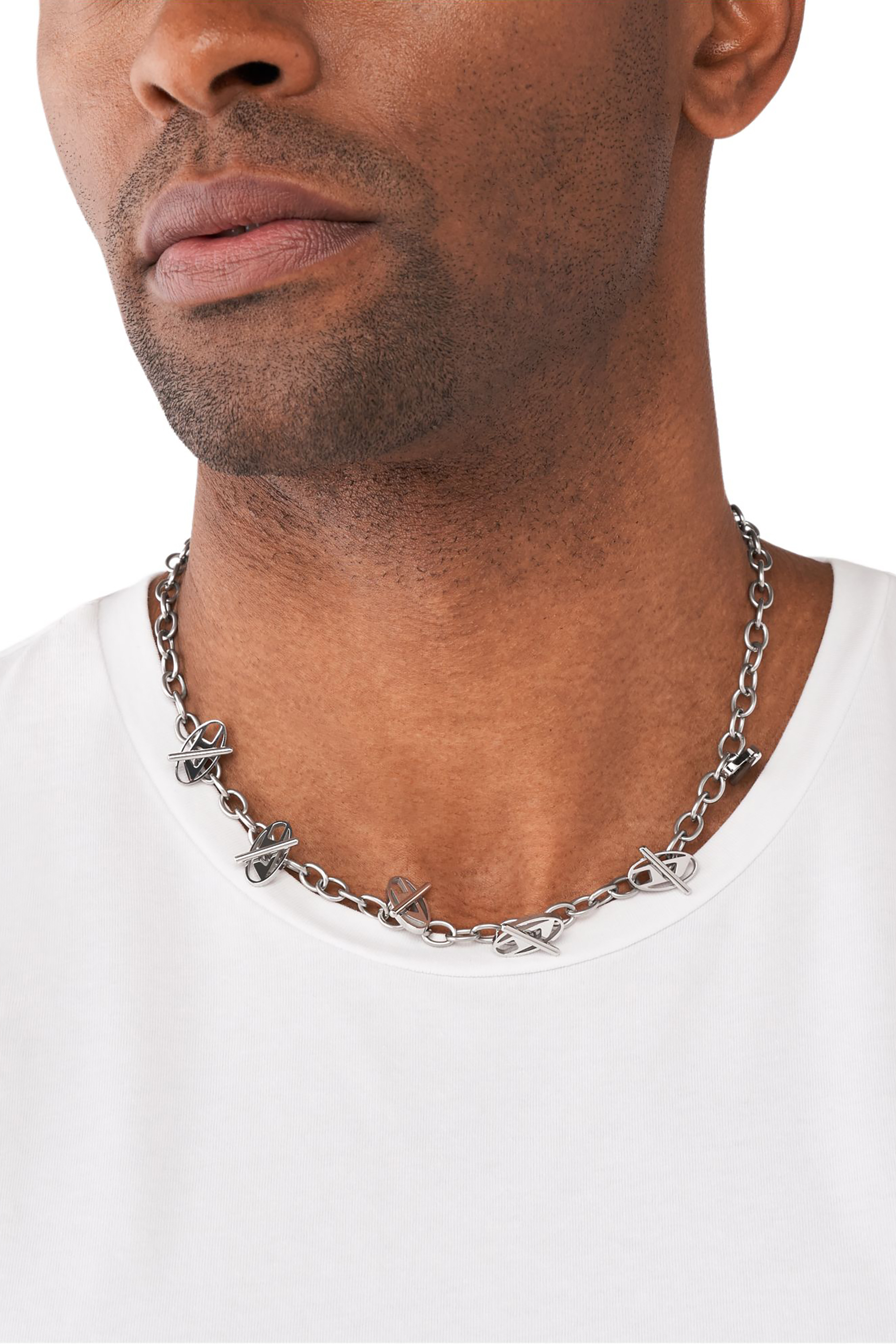Diesel - DX1435, Unisex's ネックレス in シルバー - 3