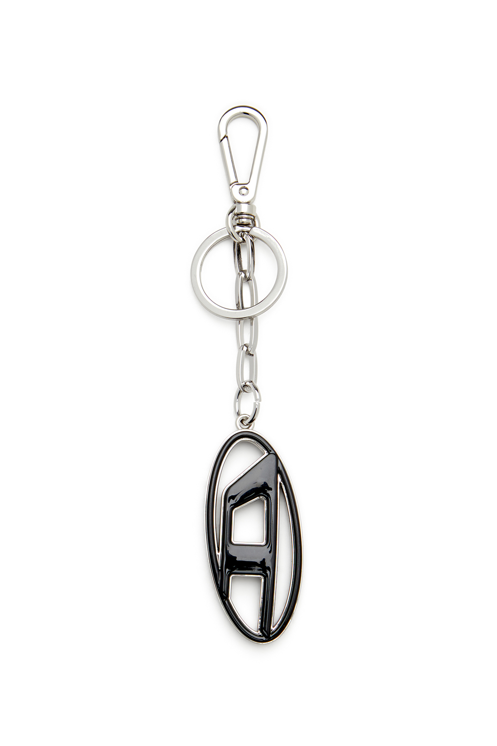 Diesel - CAGE-D LAYER, Male's キーチャーム in ブラック/シルバー - 2