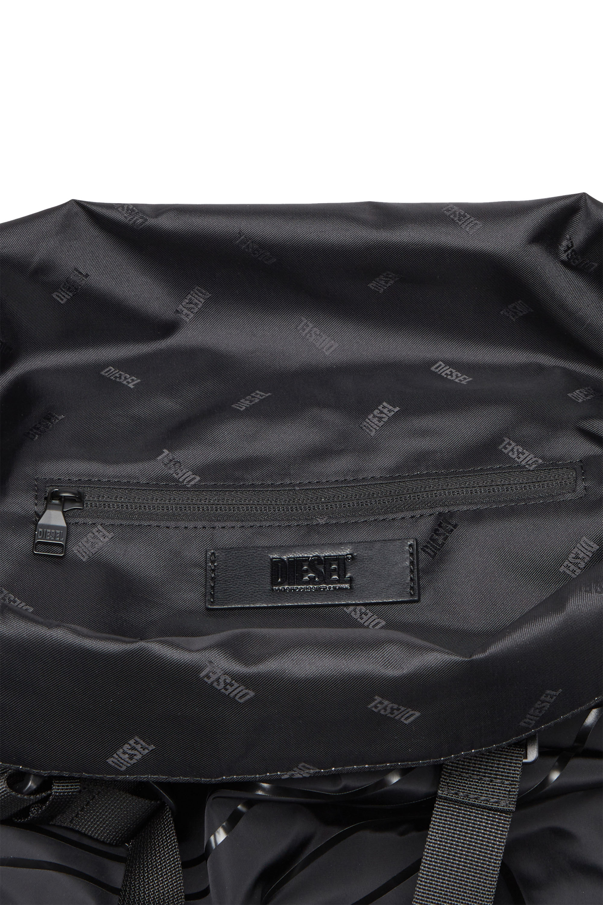 Diesel - DRAPE TOTE, ブラック - Image 4