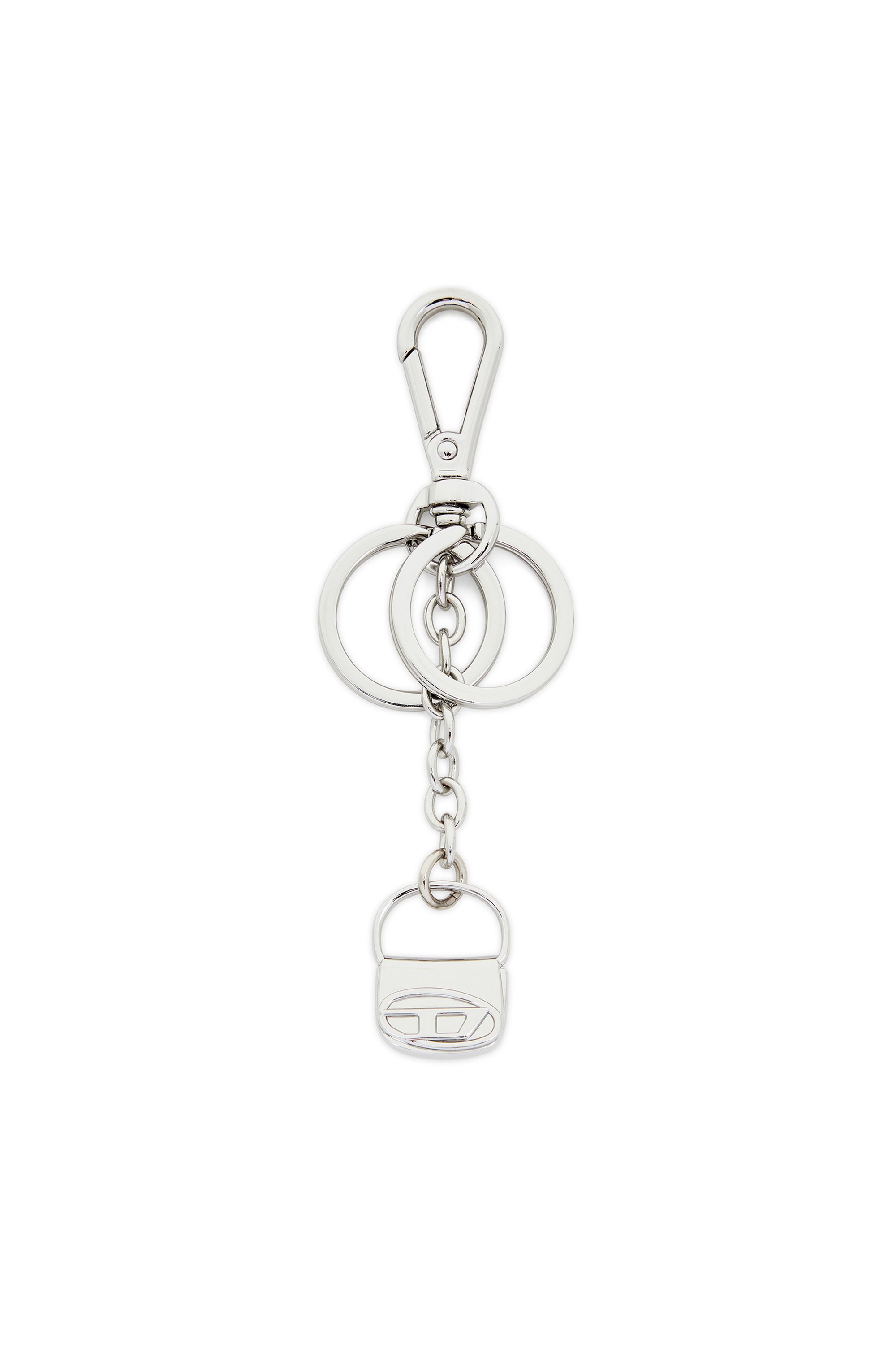 Diesel - 1DR-KEYRING CHARM, Female's キーチャーム in シルバー - 1