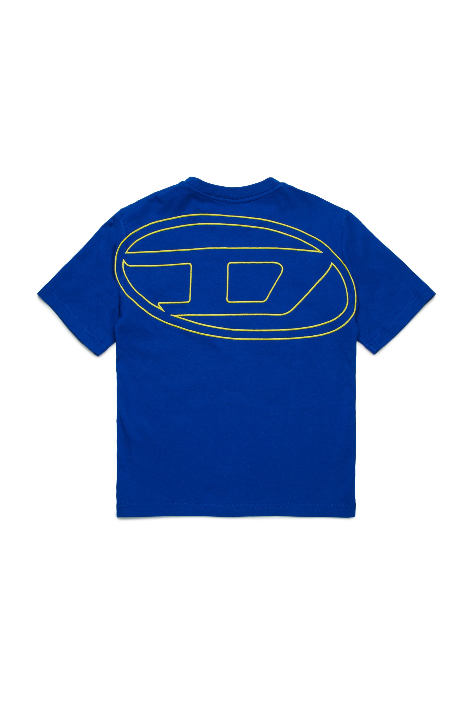 Diesel - TBOGGYMEGOVALD OVER, Male's Tシャツ in ブルー - 2