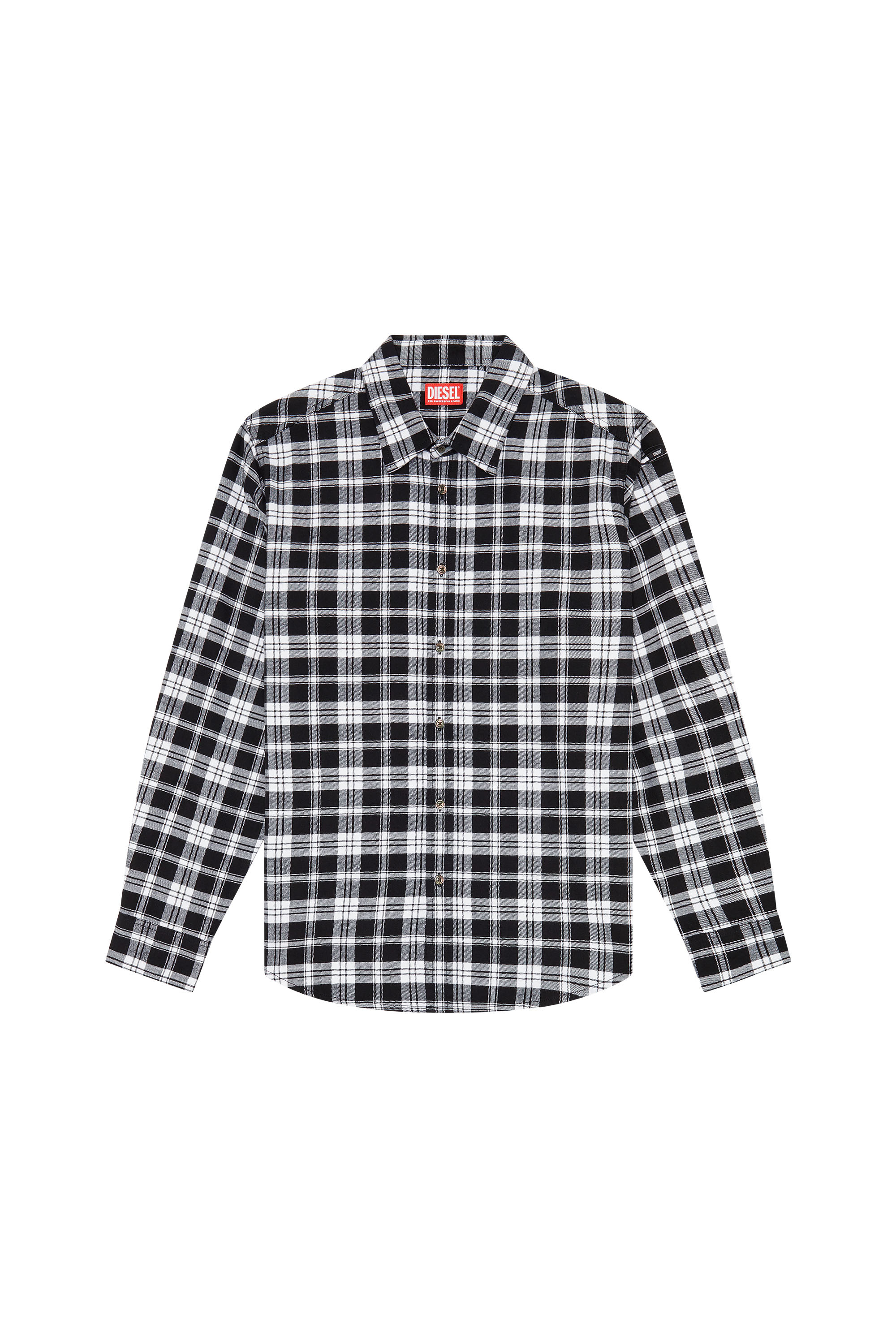 Diesel - S-UMBE-CHECK-NW, ブラック/ホワイト - Image 6