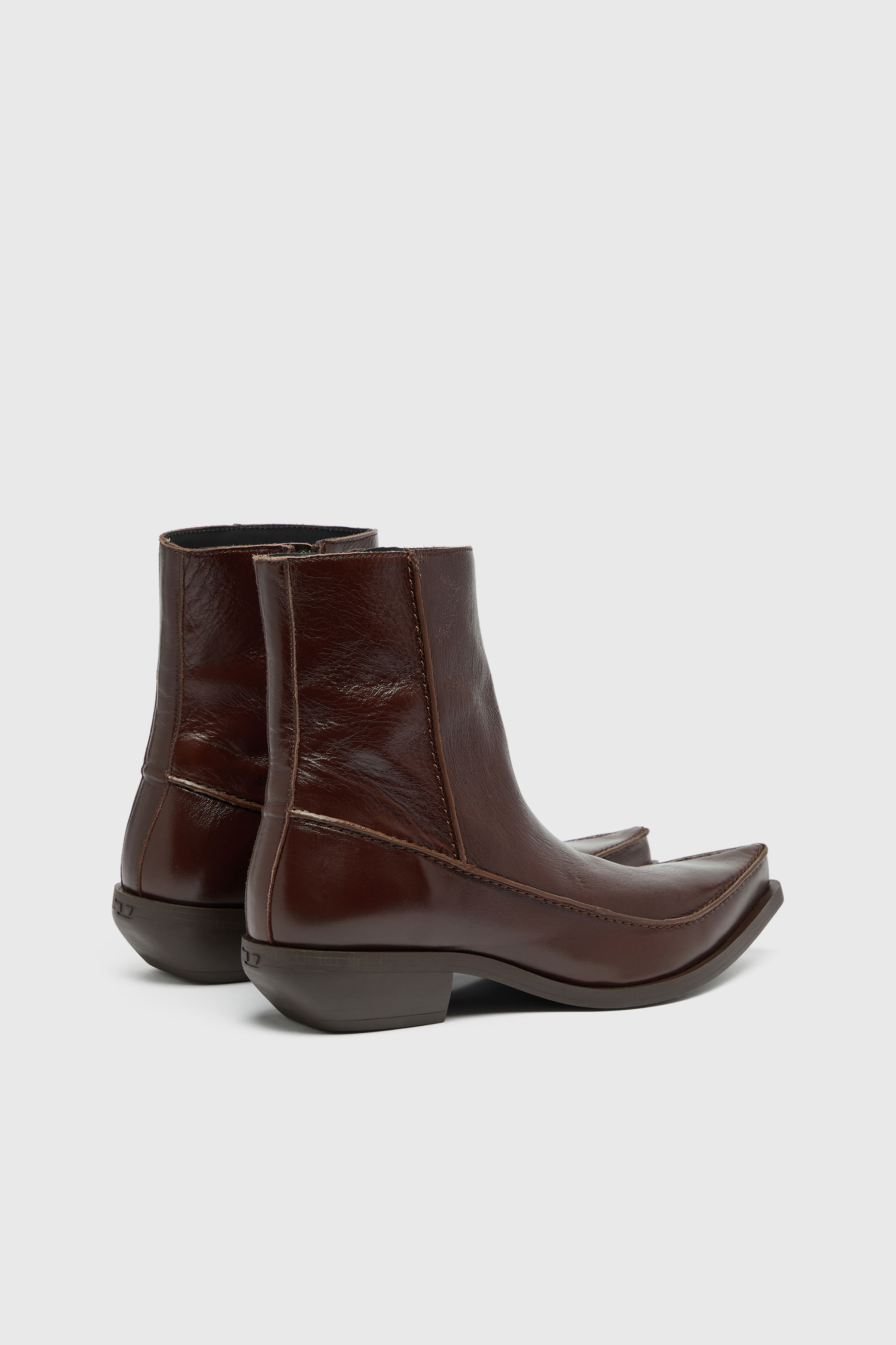 Diesel - D-FRIDO-30-TR, Male's D-Frido-Western ankle boots in leather in null - 3