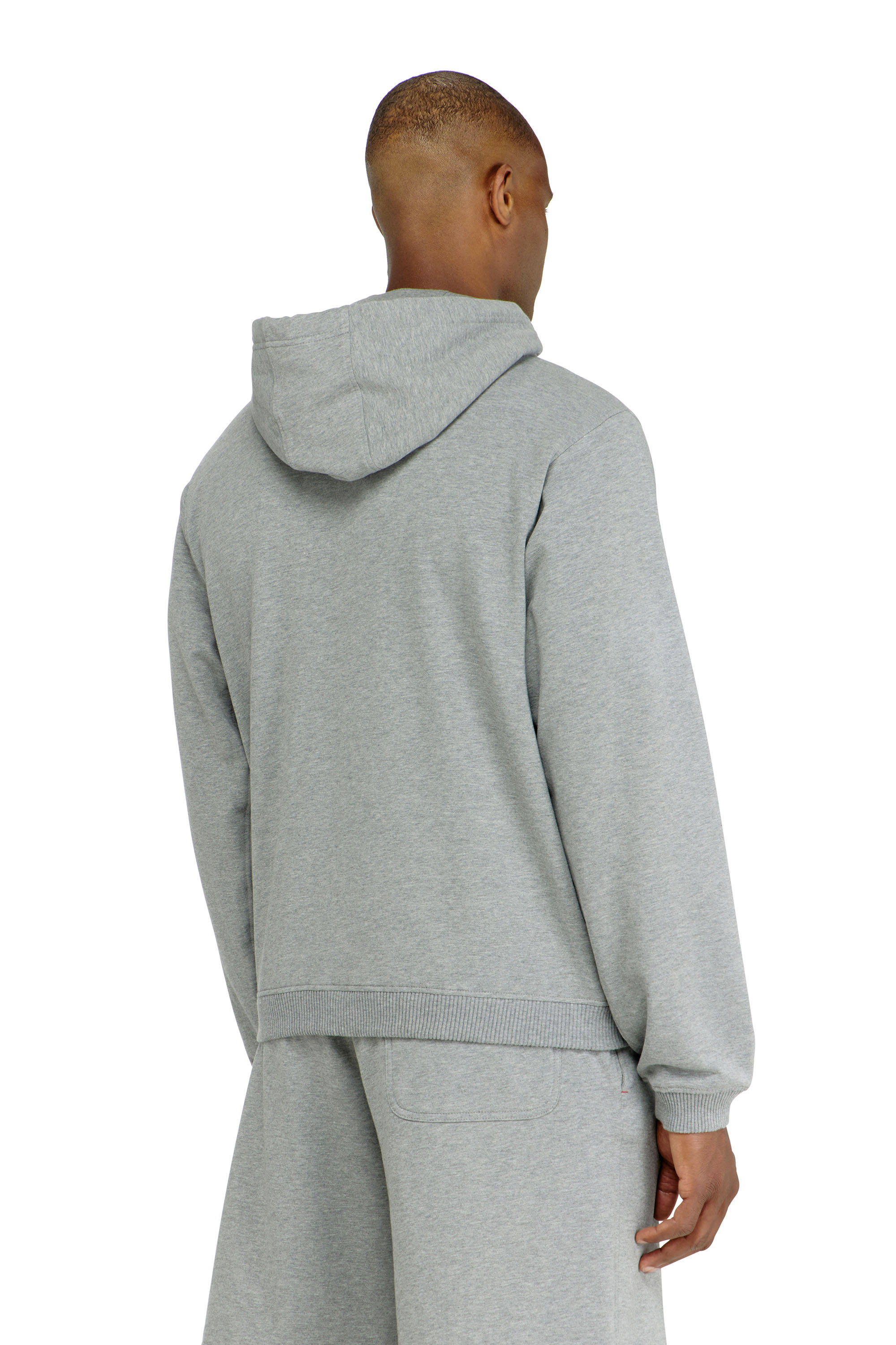 Diesel - JOY-D-CORE, Male's ジップアップパーカー in グレー - 4