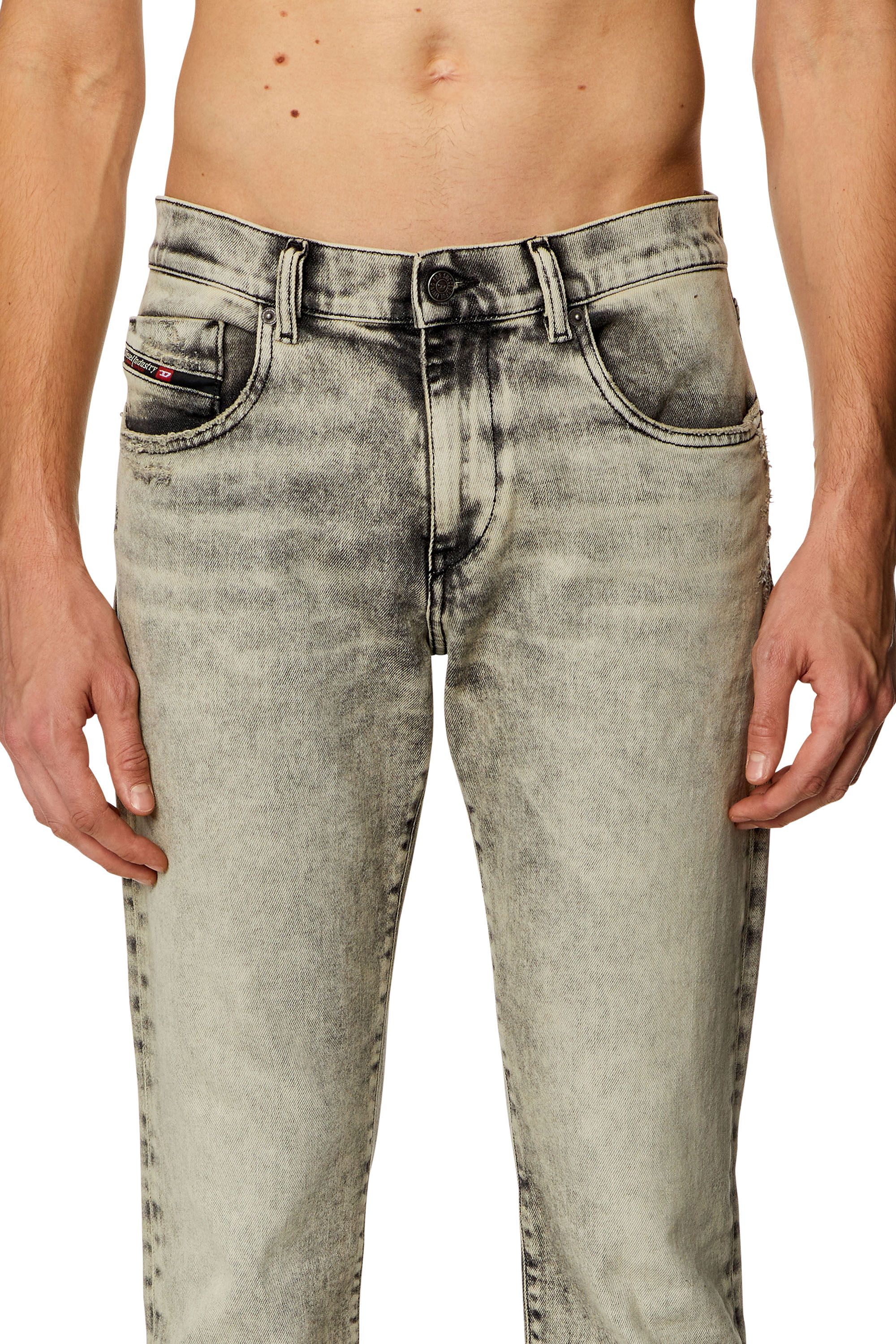 Diesel - Male's Slim Jeans 2019 D-Strukt 09H56, グレー - 5