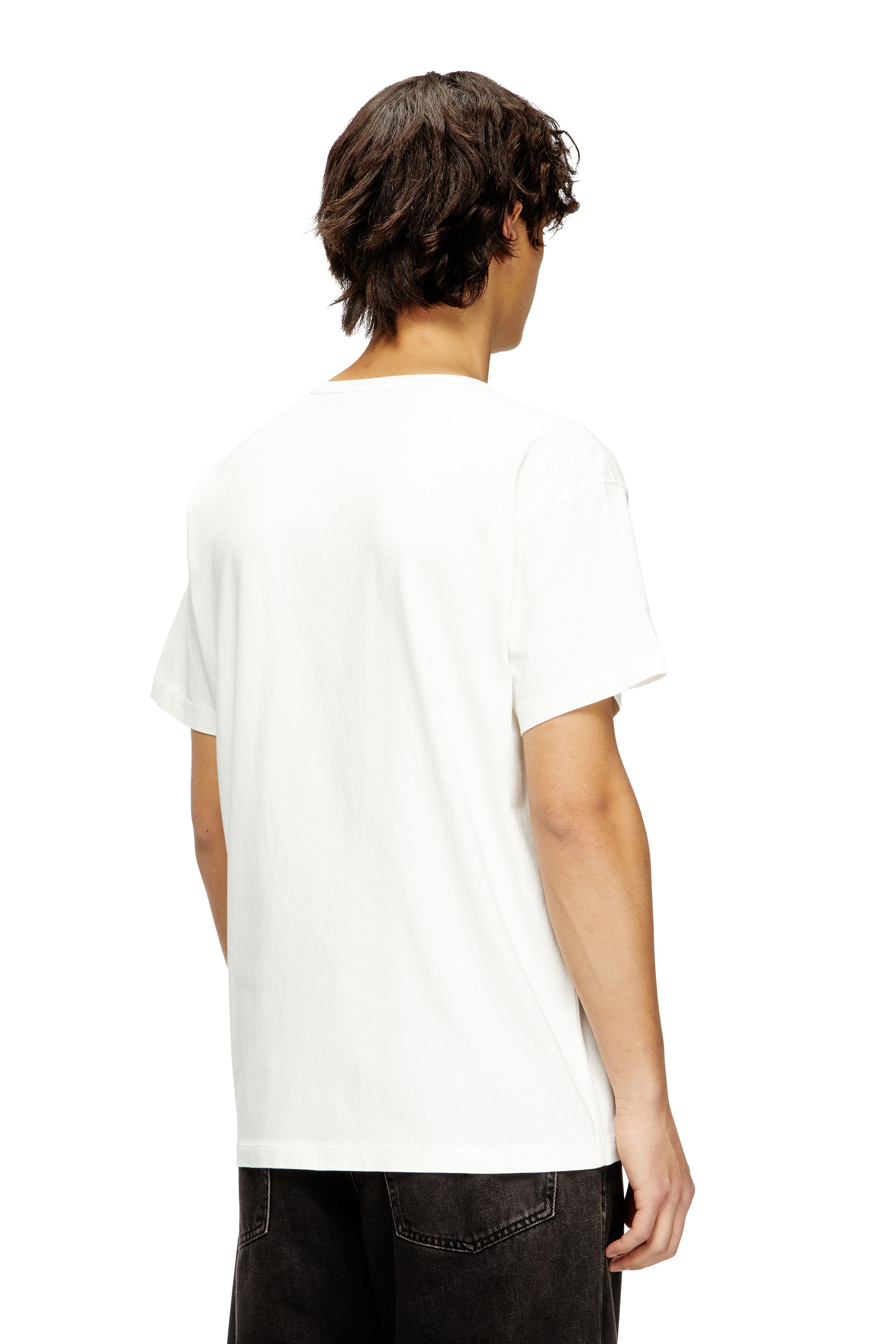 Diesel - T-NORM-IOD, Male's Tシャツ in ホワイト - 4