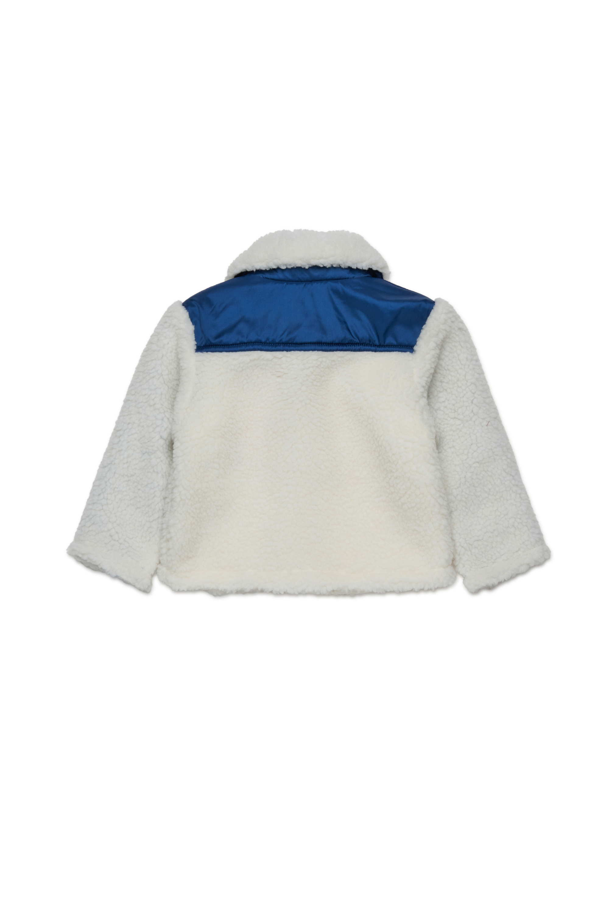 Diesel - JULSIB, Male's ボアジャケット in ホワイト - 2