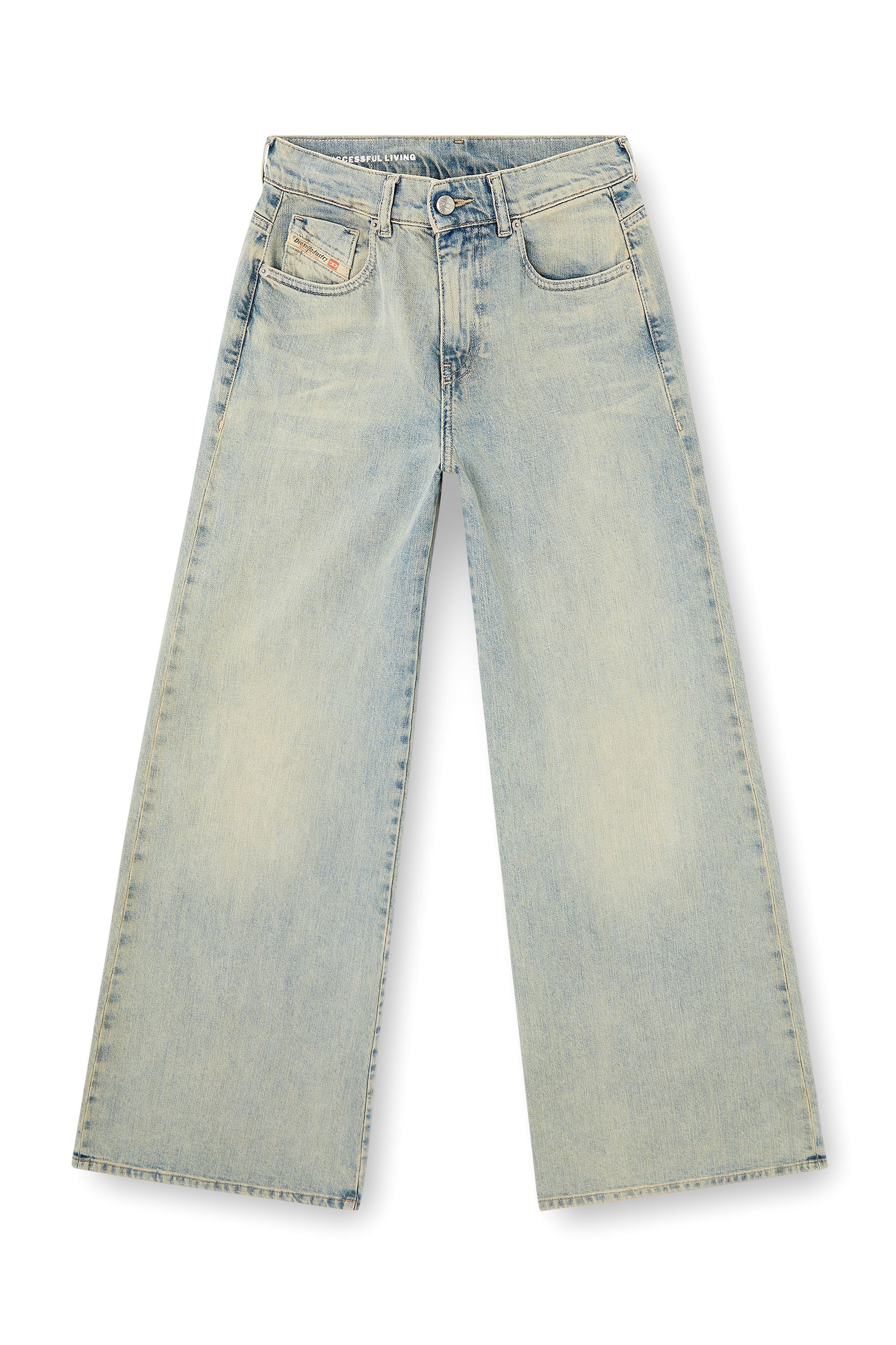 Diesel - Female's Flare Jeans 1978 D-Akemi 09N33, ミディアムブルー - 3