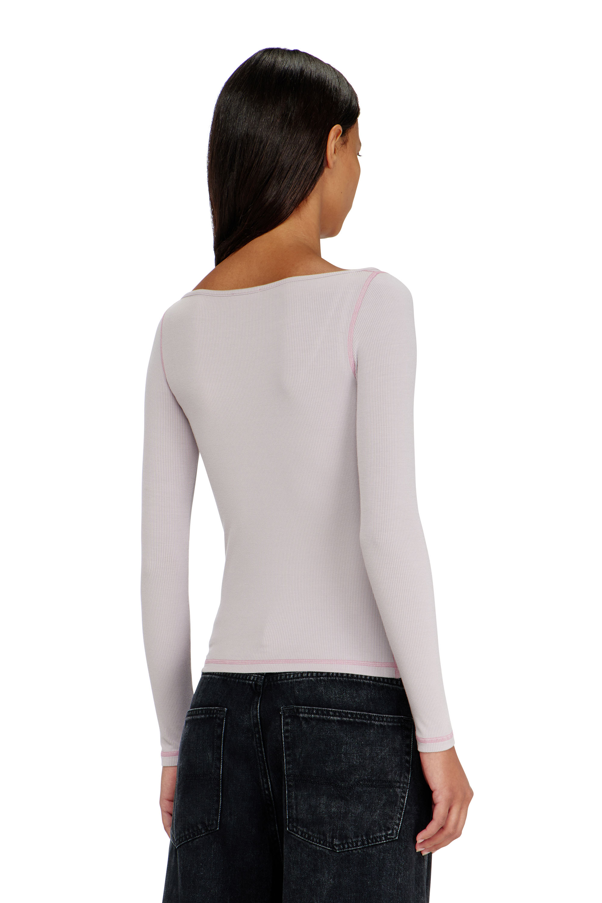 Diesel - T-FANT, Female's 長袖トップ in ライラック - 4
