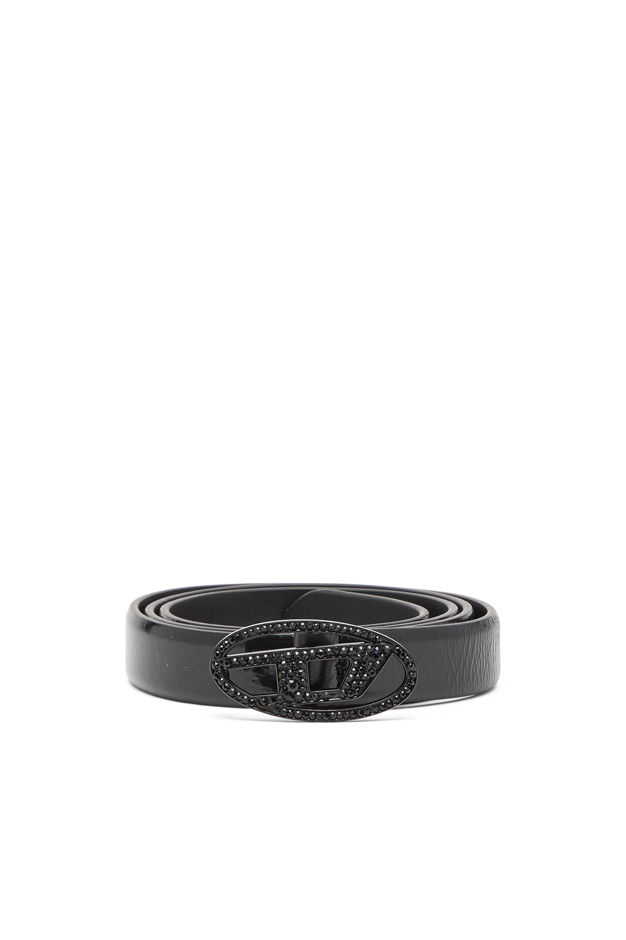 Diesel - B-1DR STRASS 20, Female's レザーベルト in ブラック - 1