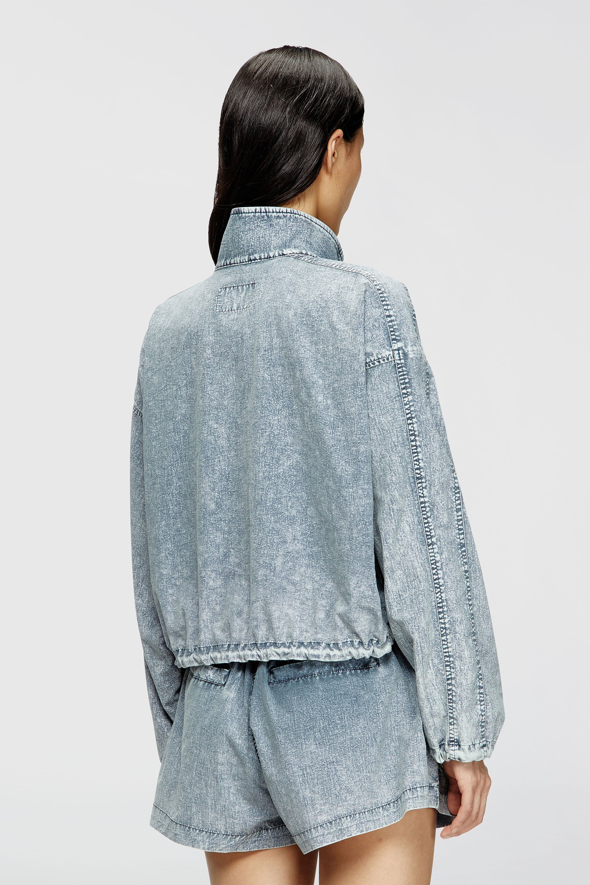 Diesel - G-LEAM-R1, Female's ブルゾン in ライトブルー - 5