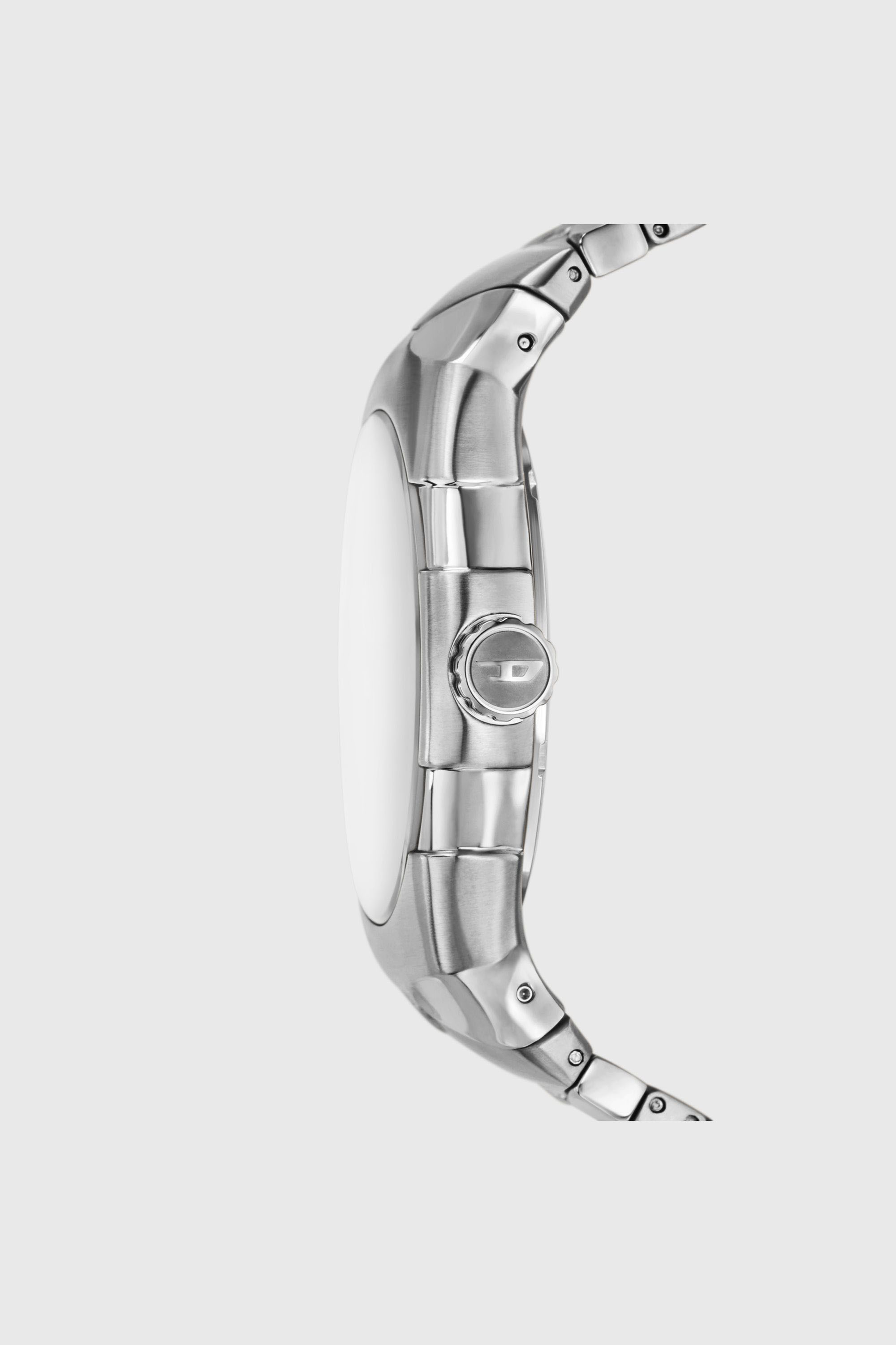 Diesel - DZ2224 WATCH, Male's D-Sruptor Three-Hand Stainless Steel Watch in シルバー - 3
