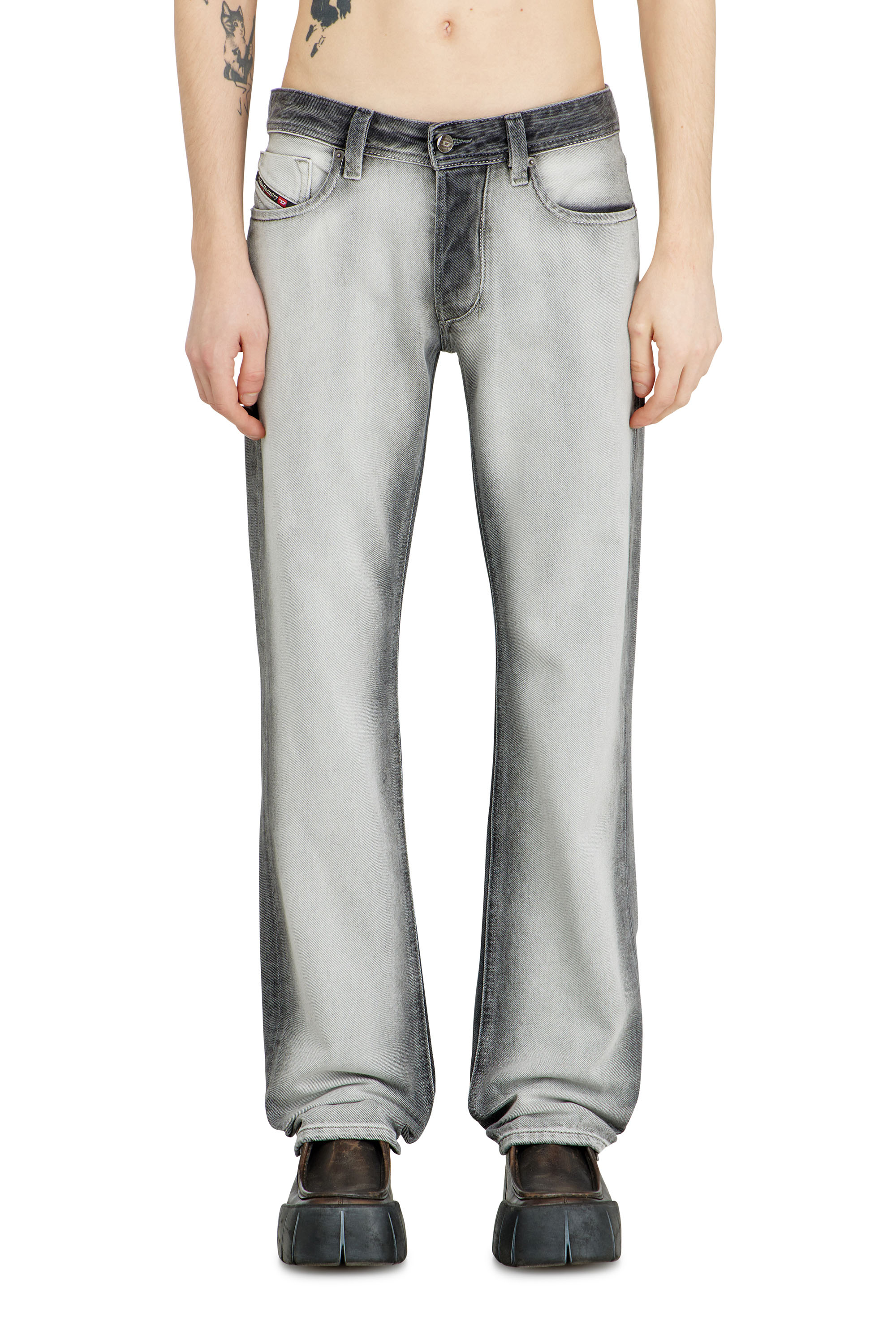 Diesel - Male's Regular Jeans 1985 Larkee 09P28, ダークグレー - 3