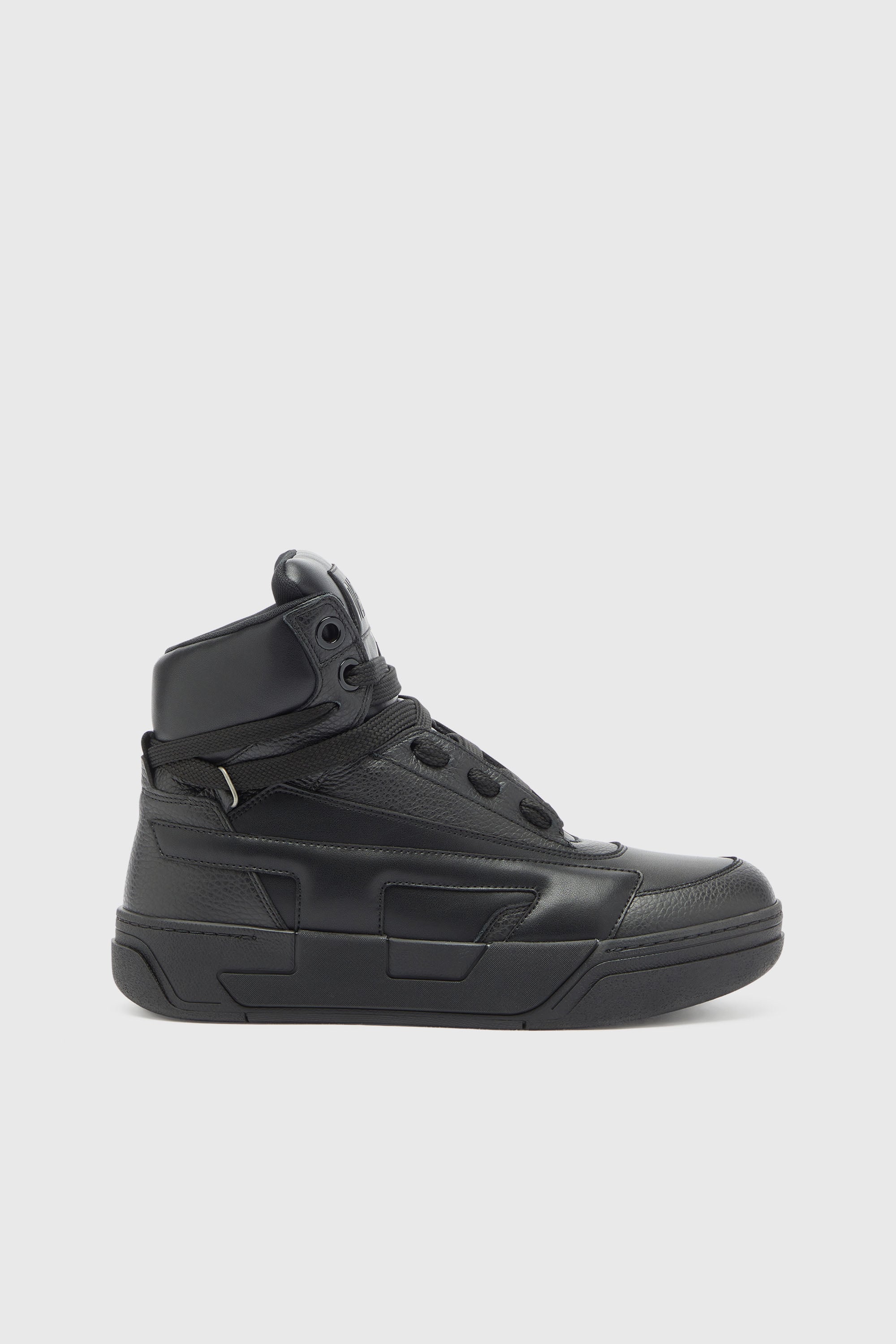 Diesel - S-D-OLLIE MID, Male's ミッドカットスニーカー in ブラック - 1