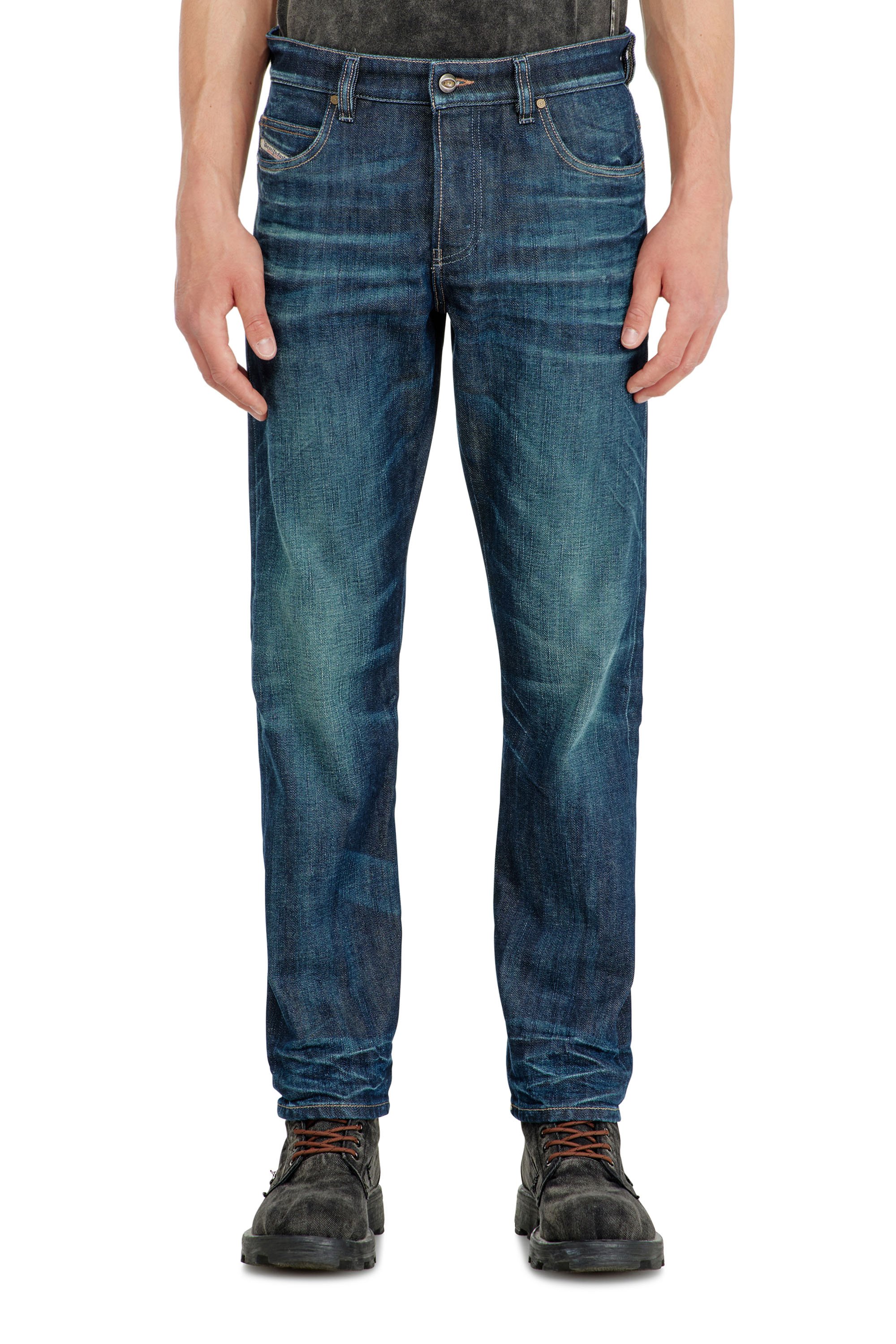 Diesel - Male's Slim Jeans 1993 D-Vyl 09Q04, ダークブルー - 4