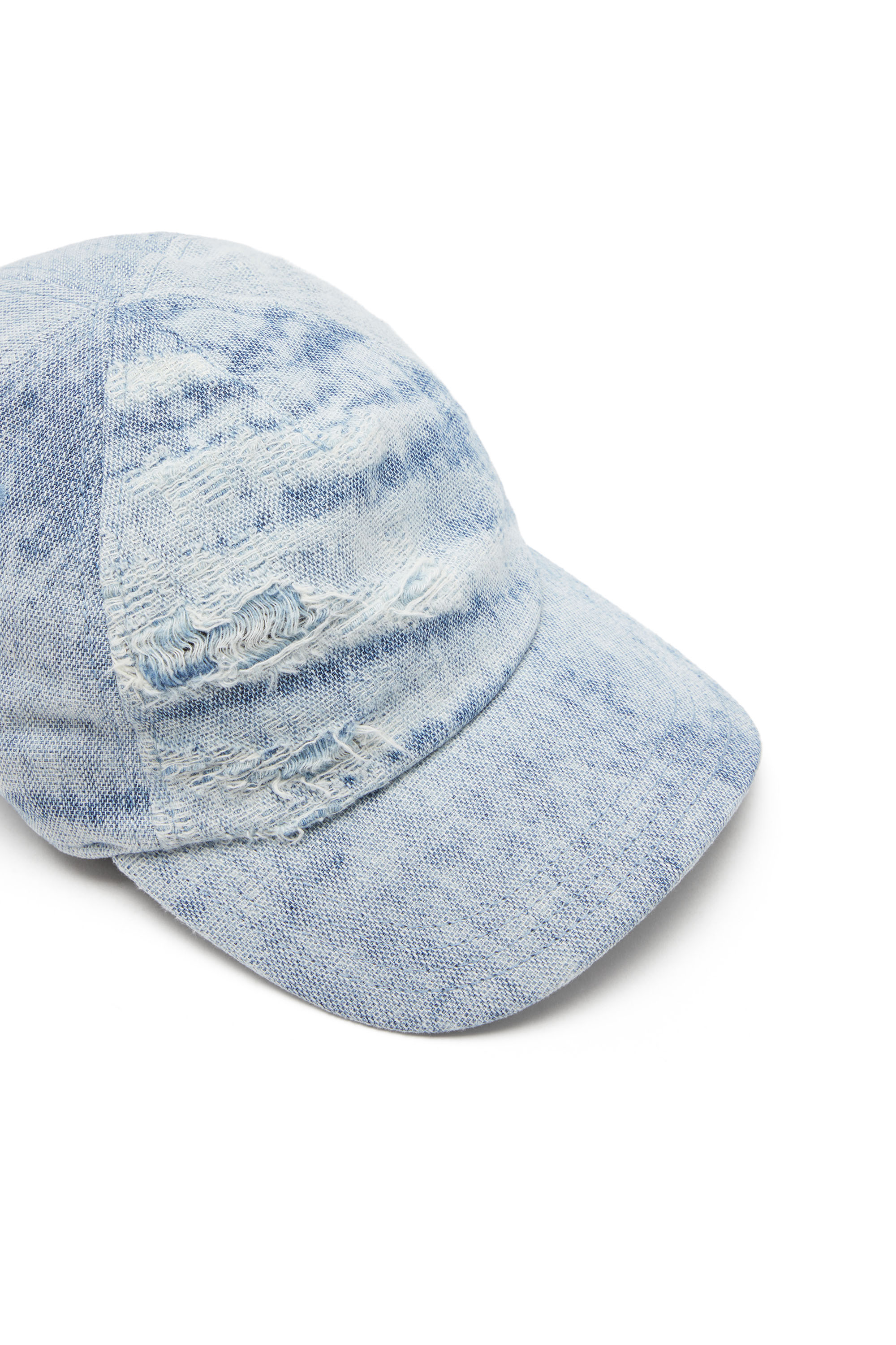 Diesel - C-FEEL, Male's Baseball cap with denim treatment in ライトブルー - 3