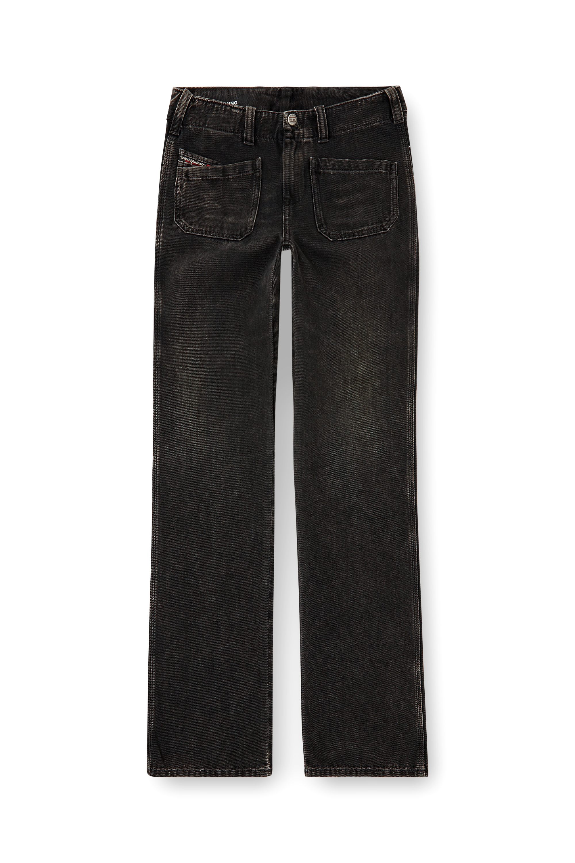 Diesel - Female's Bootcut Jeans D-Keate 09J96, ブラック/ダークグレー - 2