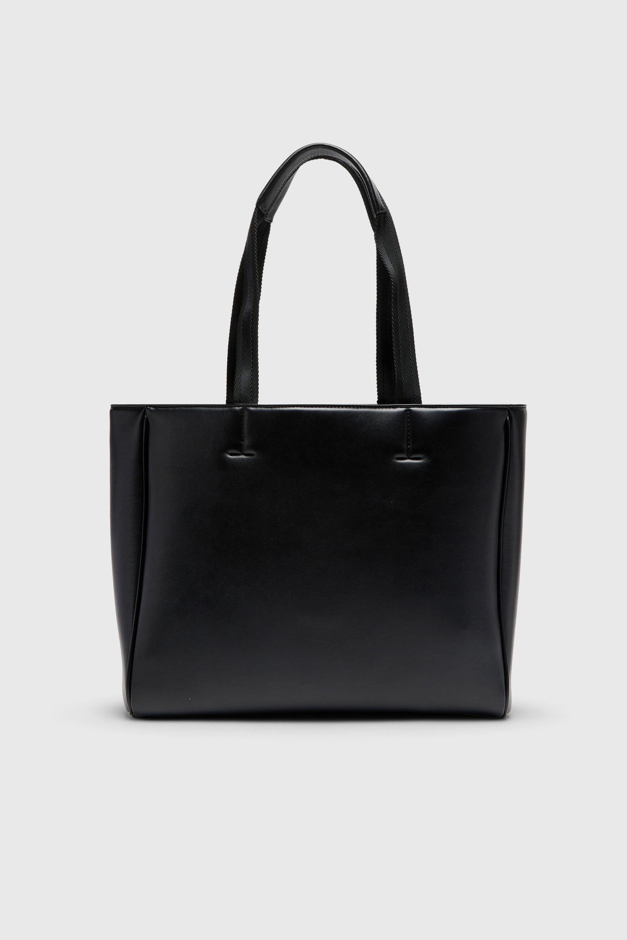 Diesel - HOLI-D SHOPPER EW, Unisex's Holi-D-Square shopper in bonded neoprene in ブラック - 3