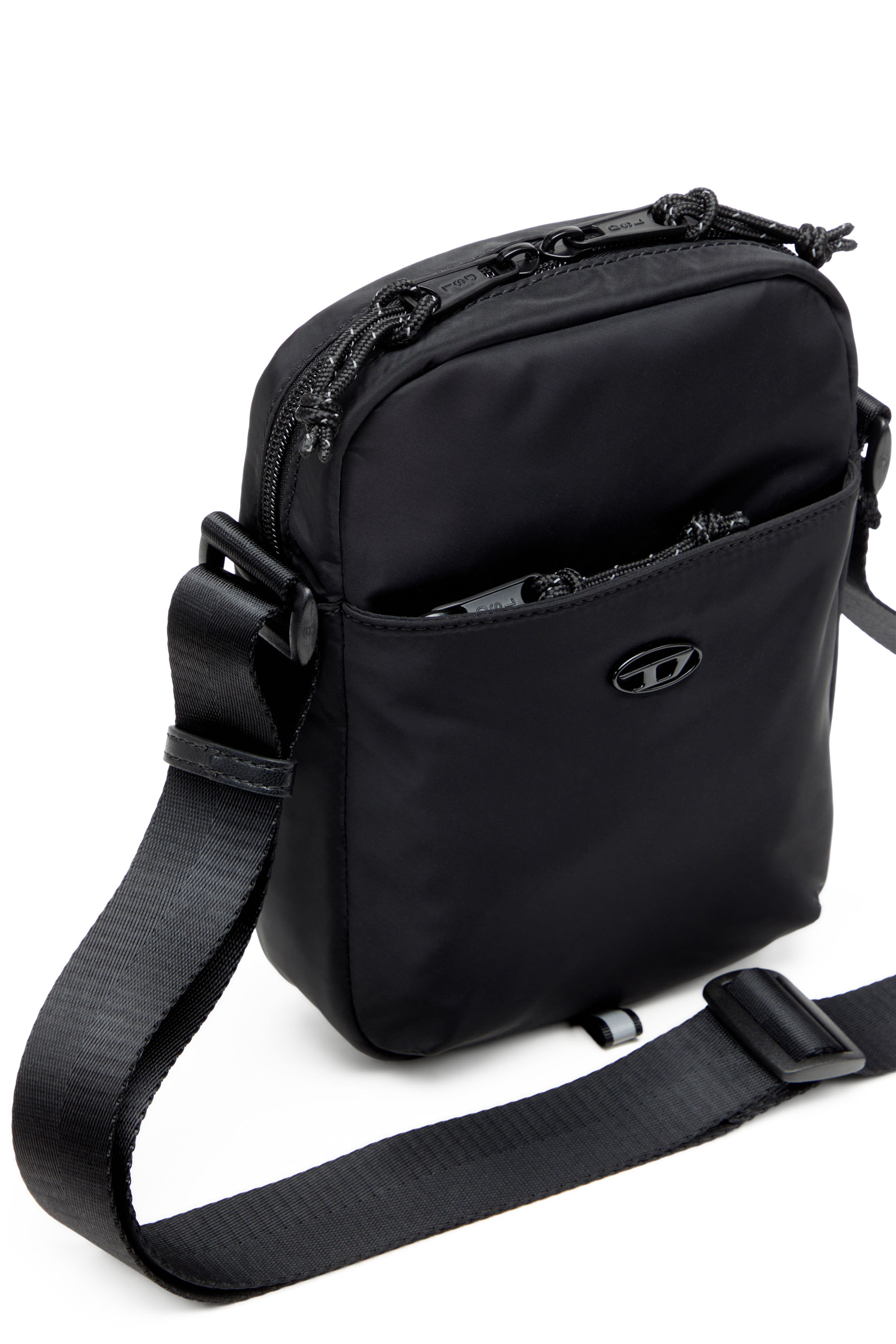 Diesel - D-PACK CROSSBODY X, Male's D-Pack-Crossbody bag in tech fabric in ブラック - 5