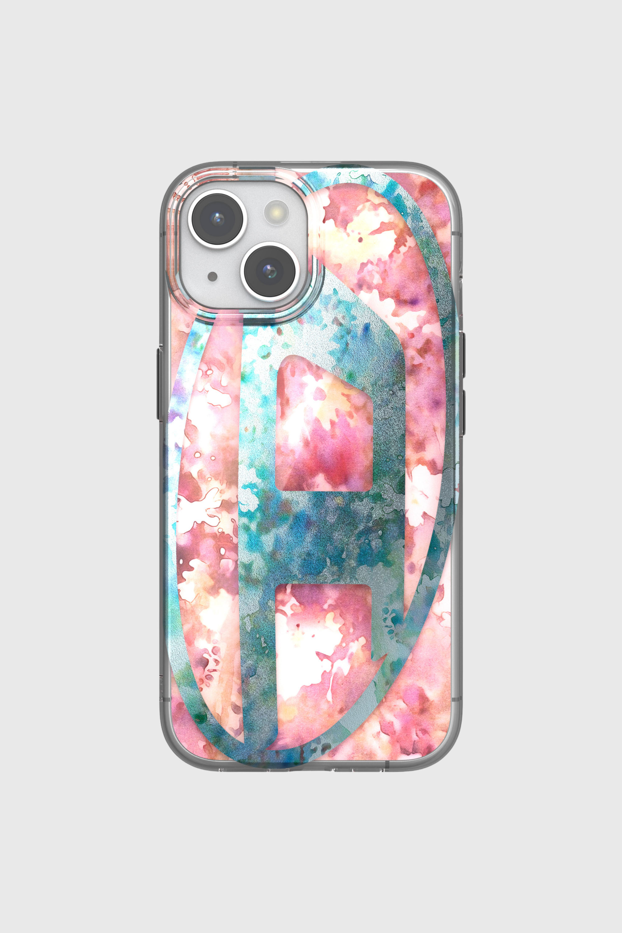 Diesel - 60059 AOP CASE, Unisex's iPhone 15 in ブルー/ピンク - 2